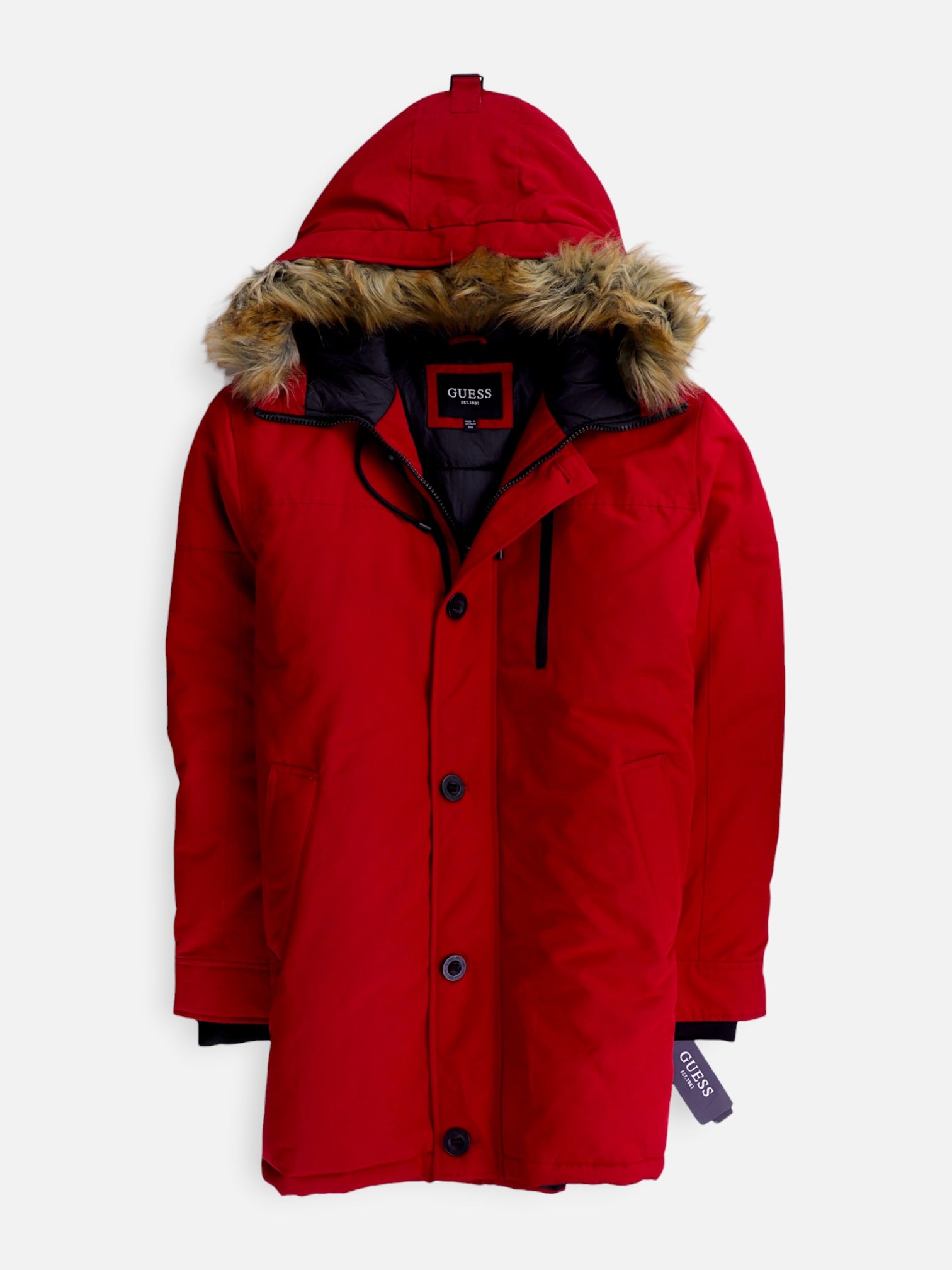 Guess Chaqueta Impermeable Basic - Hombre - 2XL
