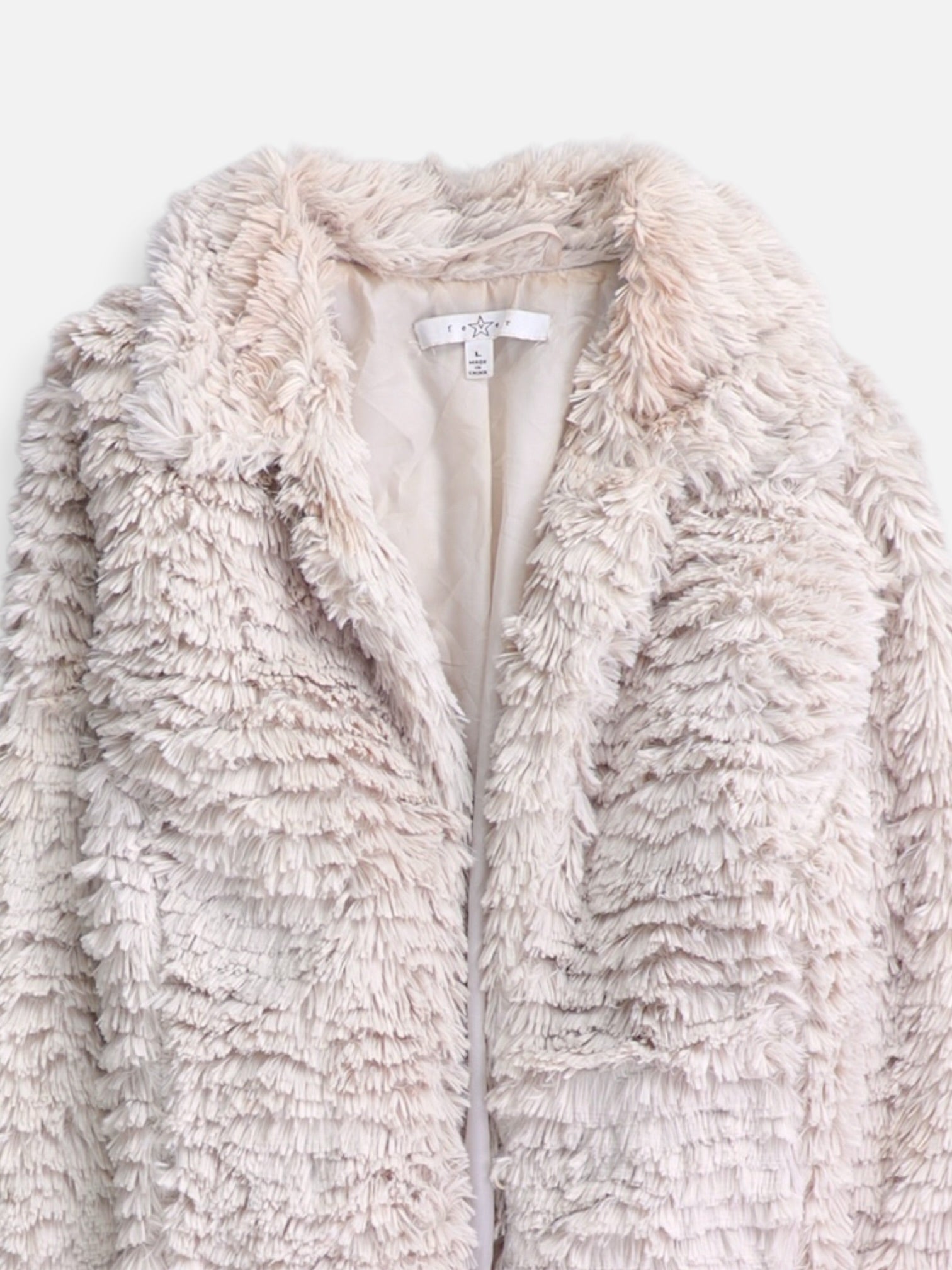 Chaqueta Casual Teddy - Mujer - Large