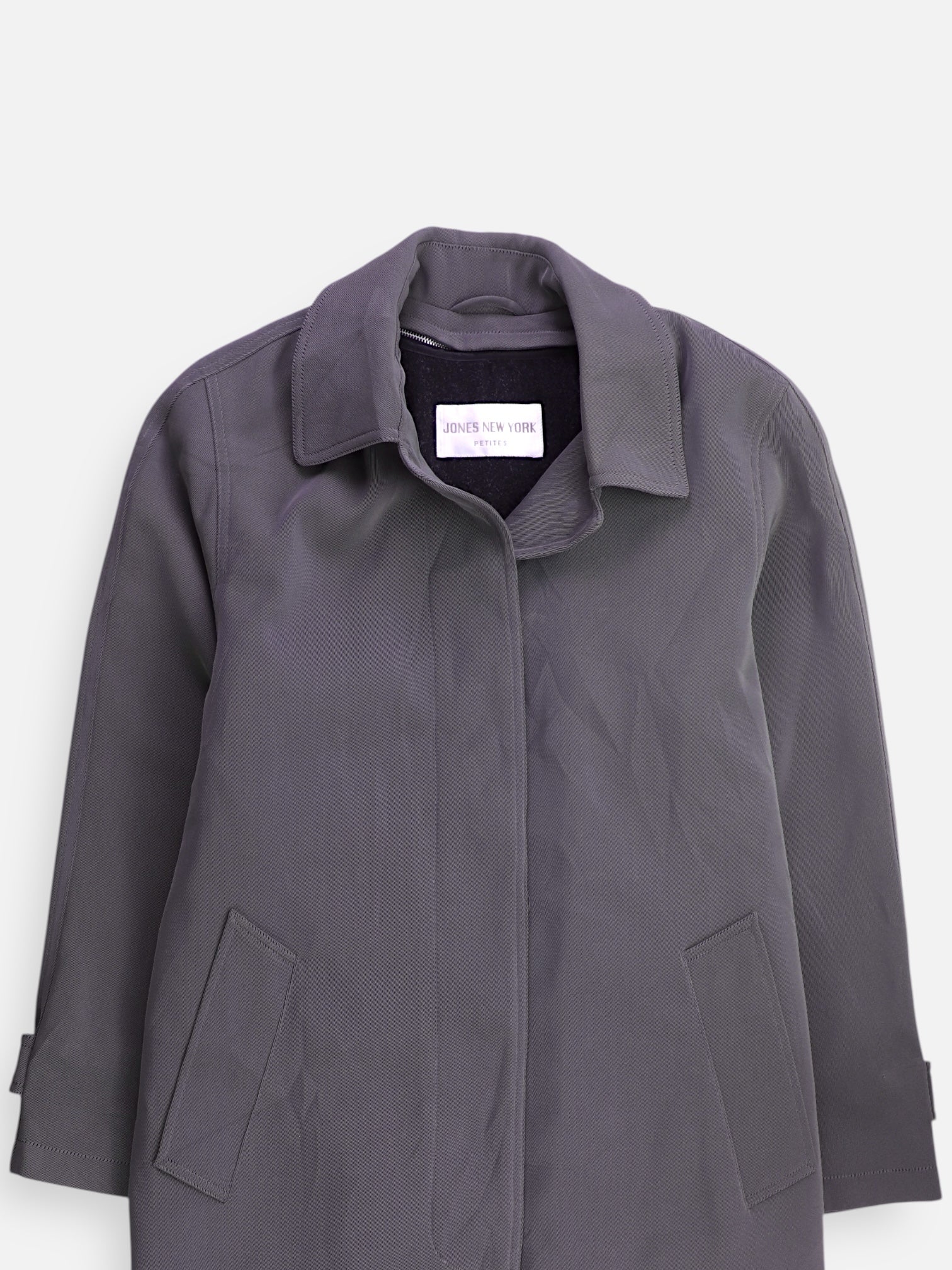 JONES NEW YORK Abrigo  Single breasted trench Casual - Mujer - 12 petite
