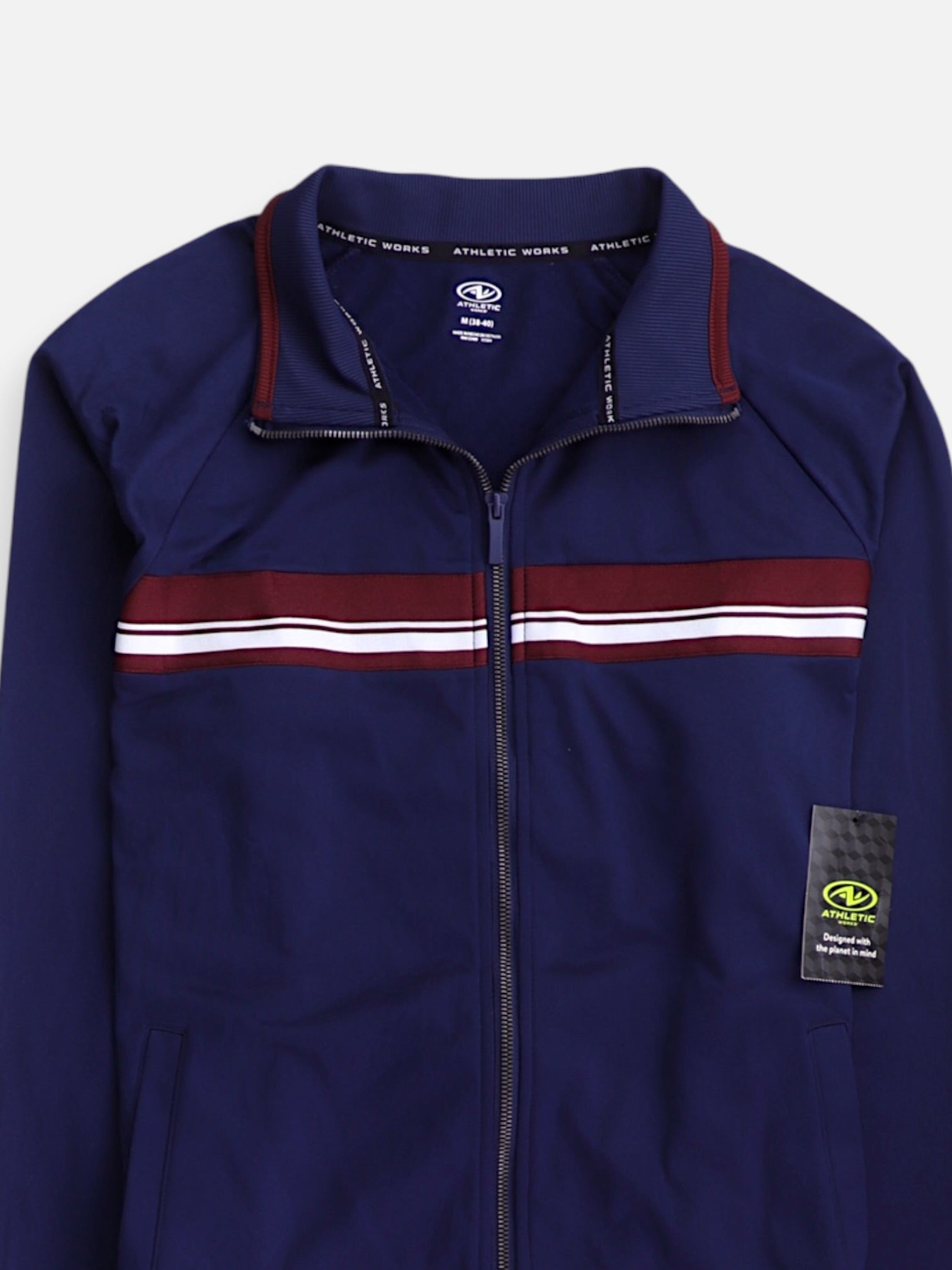 ATHLETIC Sudadera Fleece Deportivo - Hombre - Medium