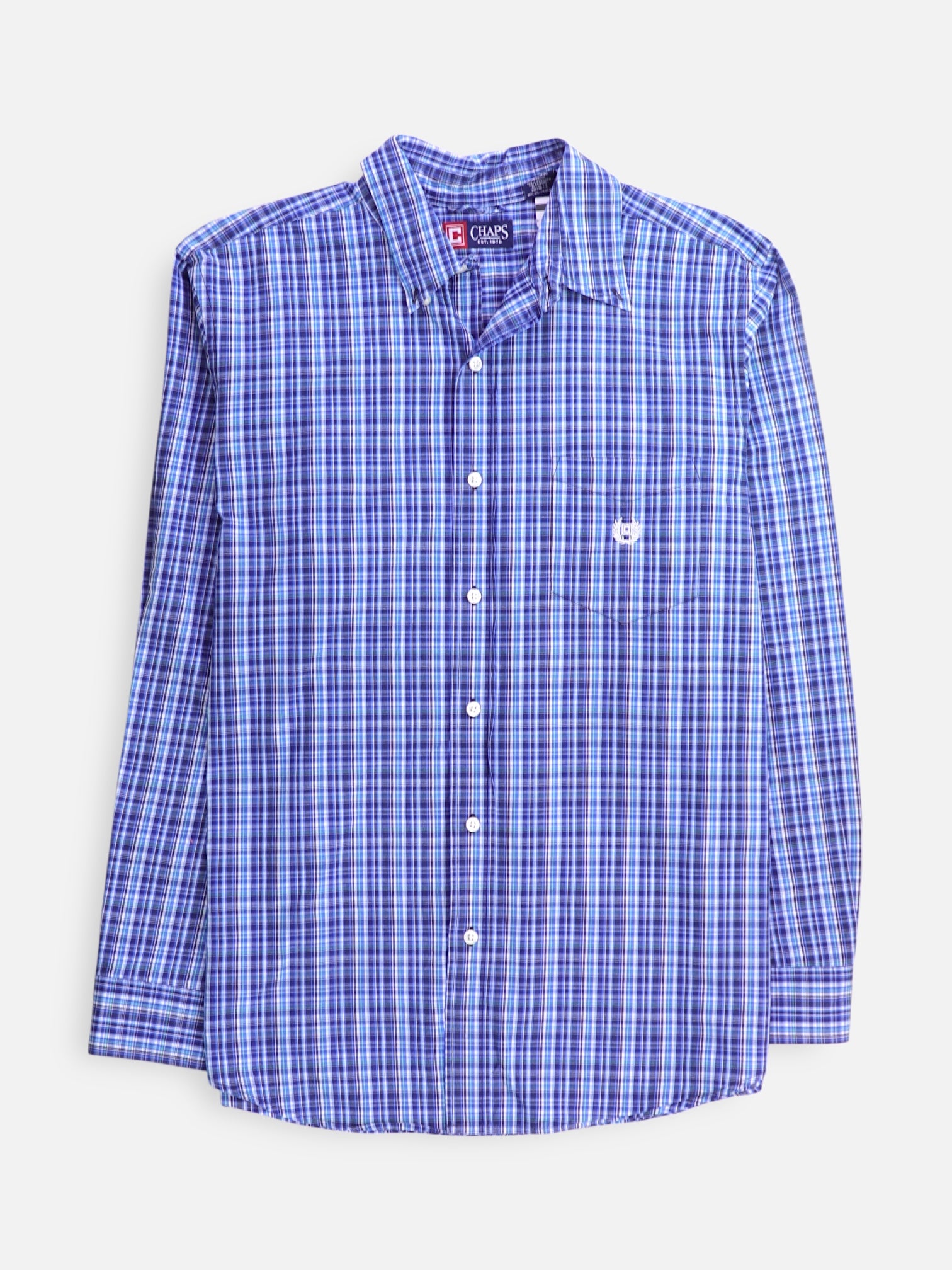 Chaps Camisa Casual - Hombre - Large
