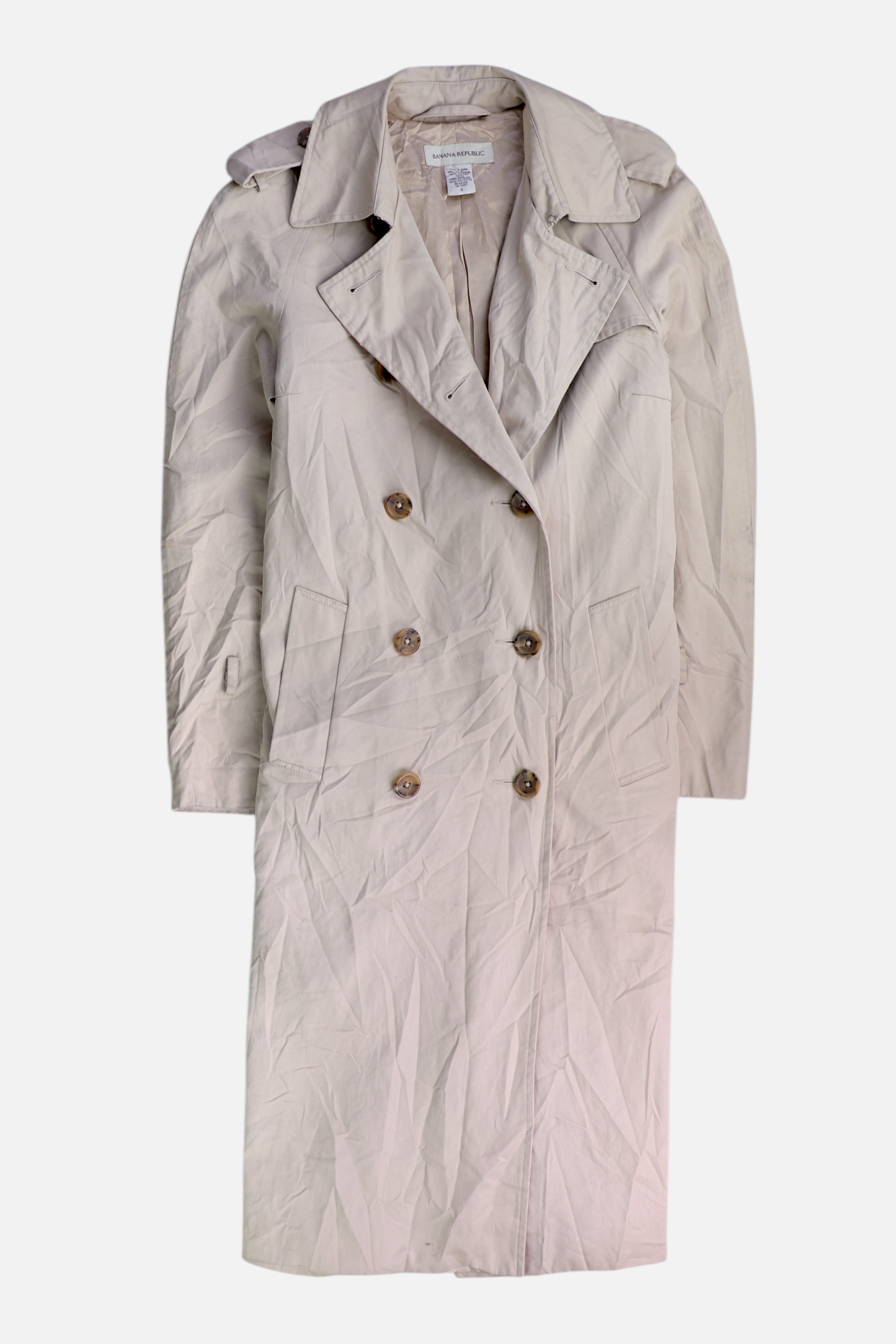 Banana Republic Abrigo Donble breasted trench Casual - Mujer - Small