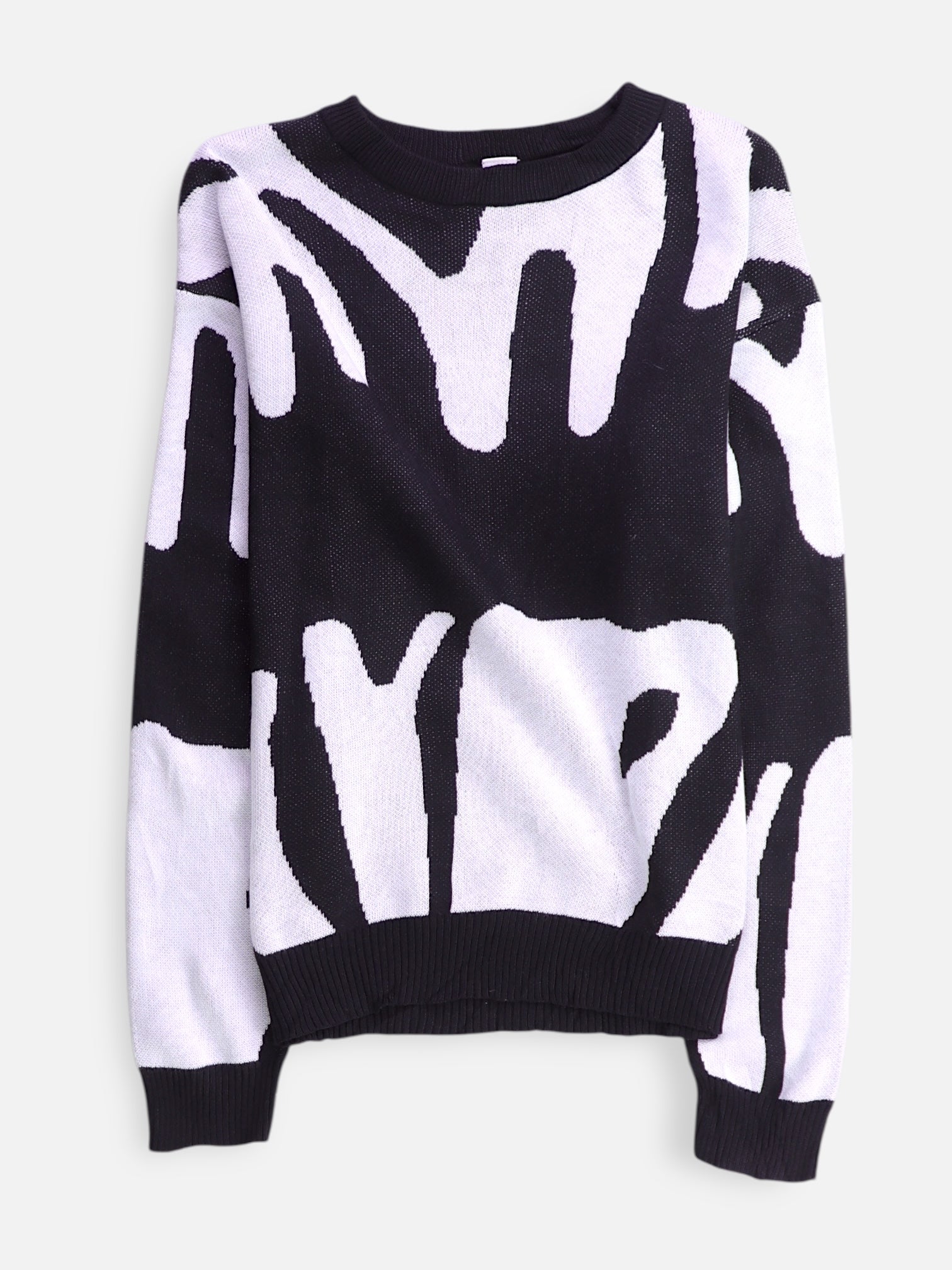 SHEIN Sueter Knit Color Block - Mujer - Medium