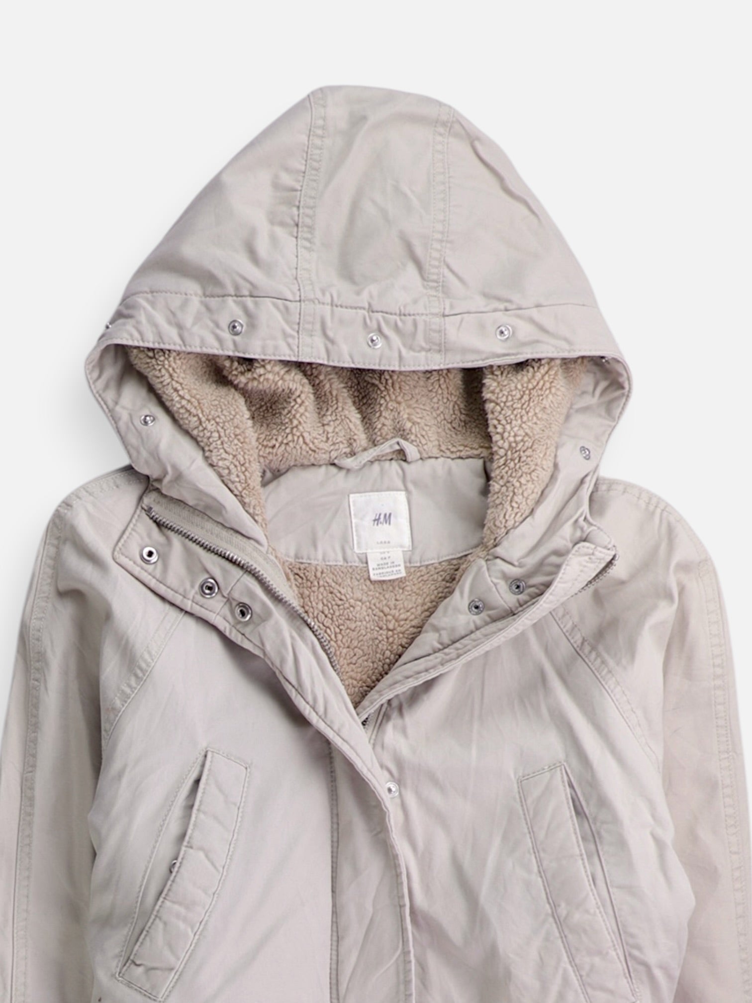 H&M Abrigo Cazador  Casual - Mujer - Small
