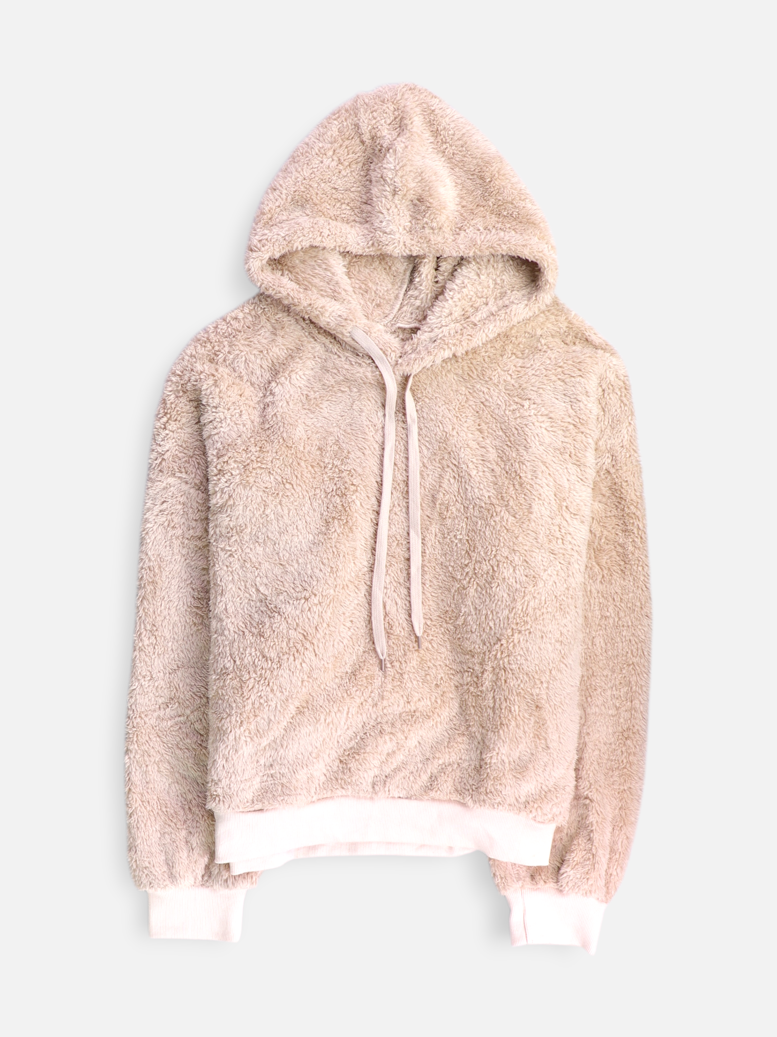 Sudadera Hoodie Teddy - Mujer - Large