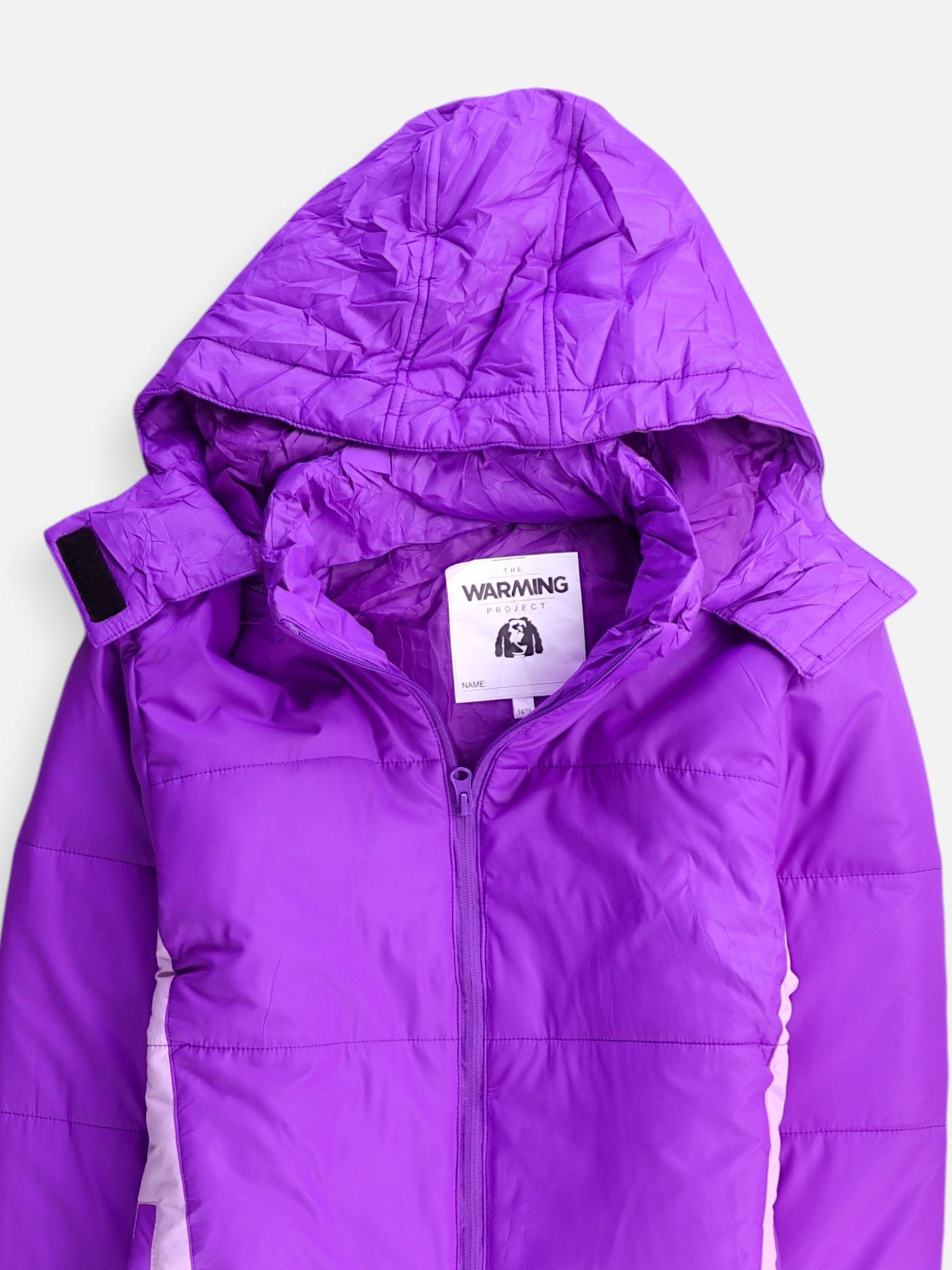 Chaqueta Puffer Color Block - Niña - XL - 14-16Y (Años)