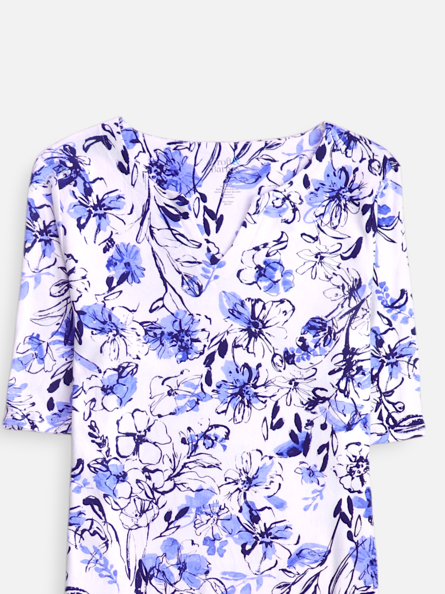 Croft & Barrow Blusa Casual - Mujer - Small