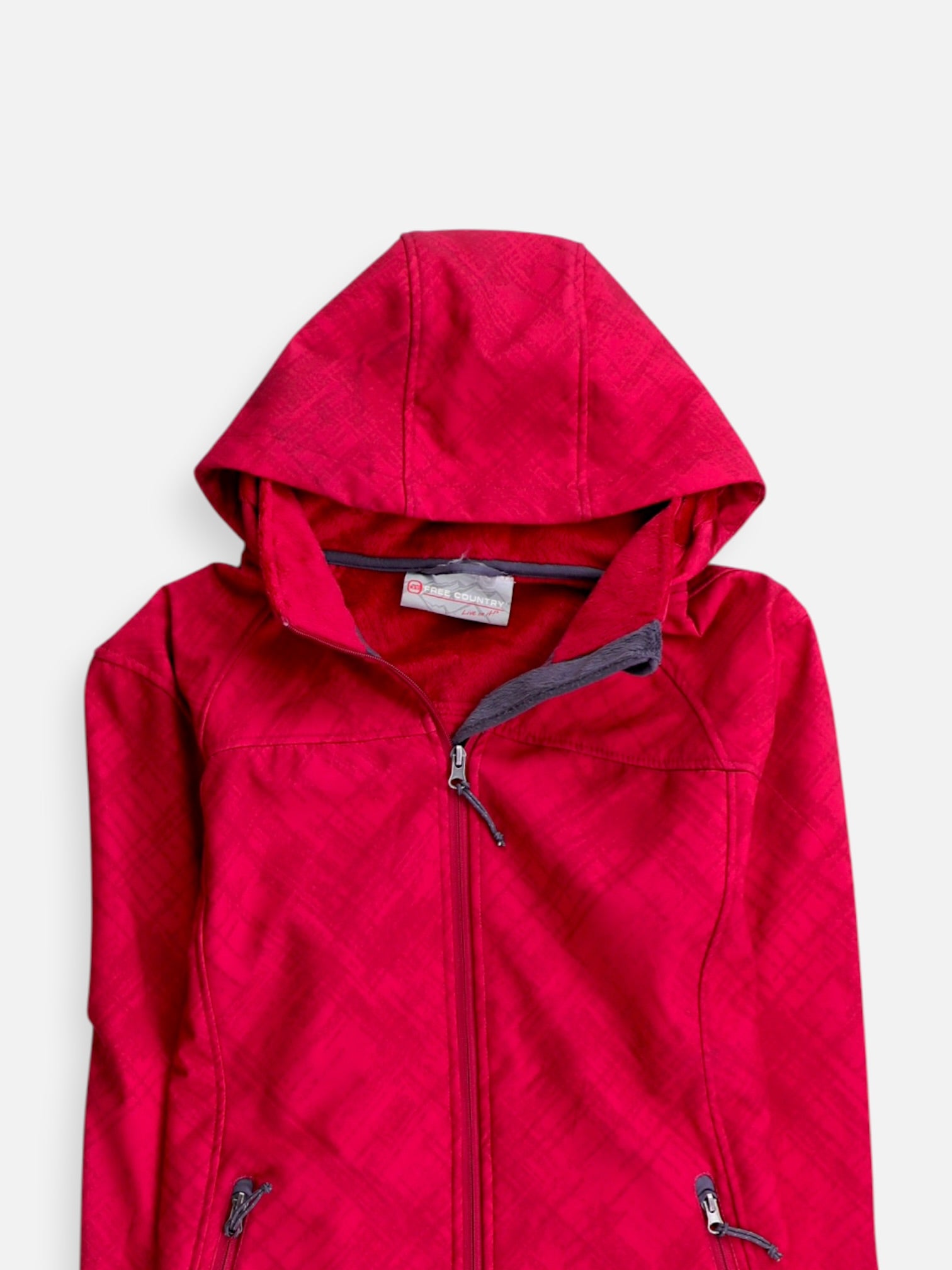 FREE COUNTY Sudadera Hoodie Deportivo - Mujer - XL