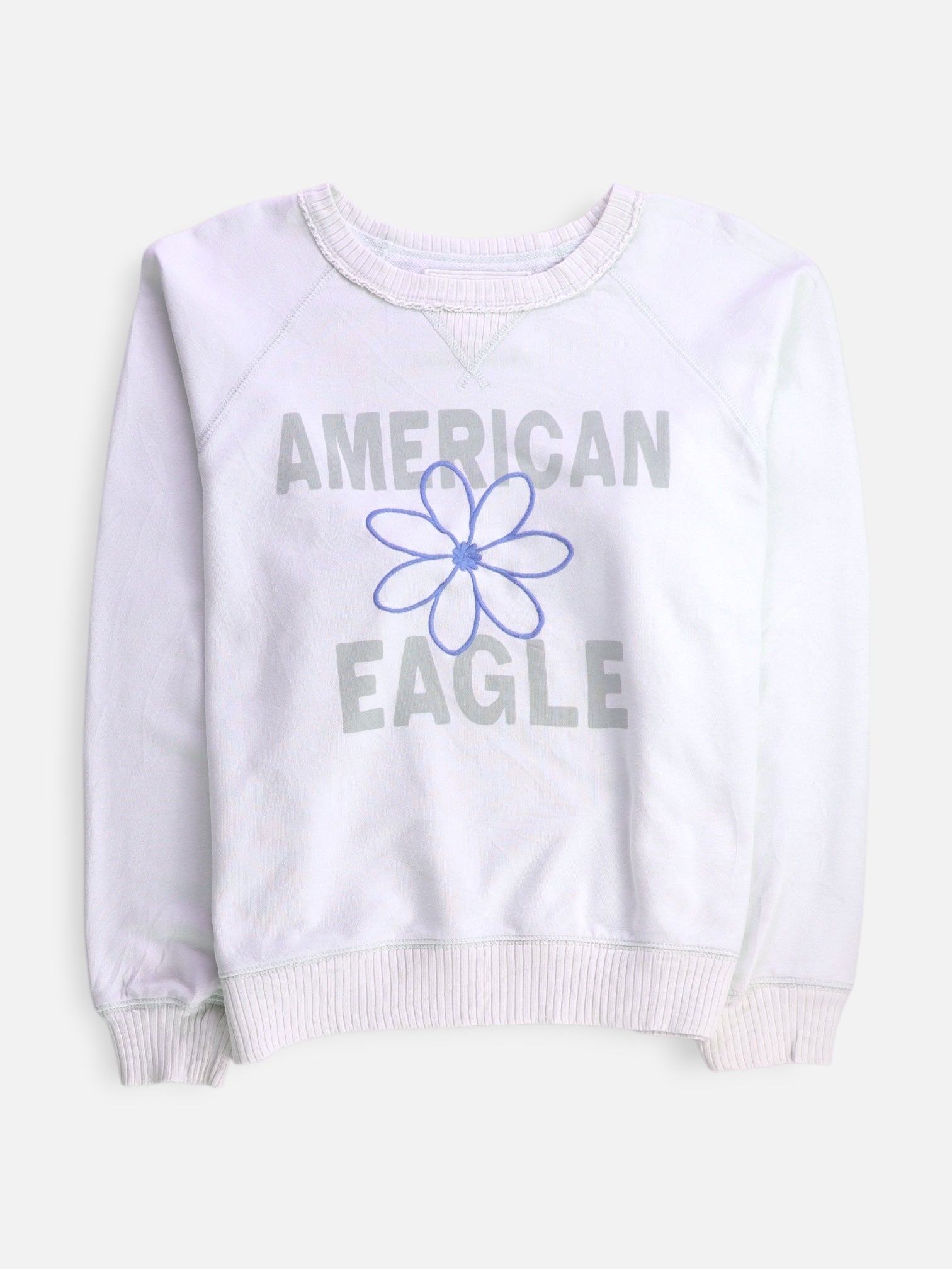 American Eagle Sudadera Sweatshirt Basic - Mujer - Medium