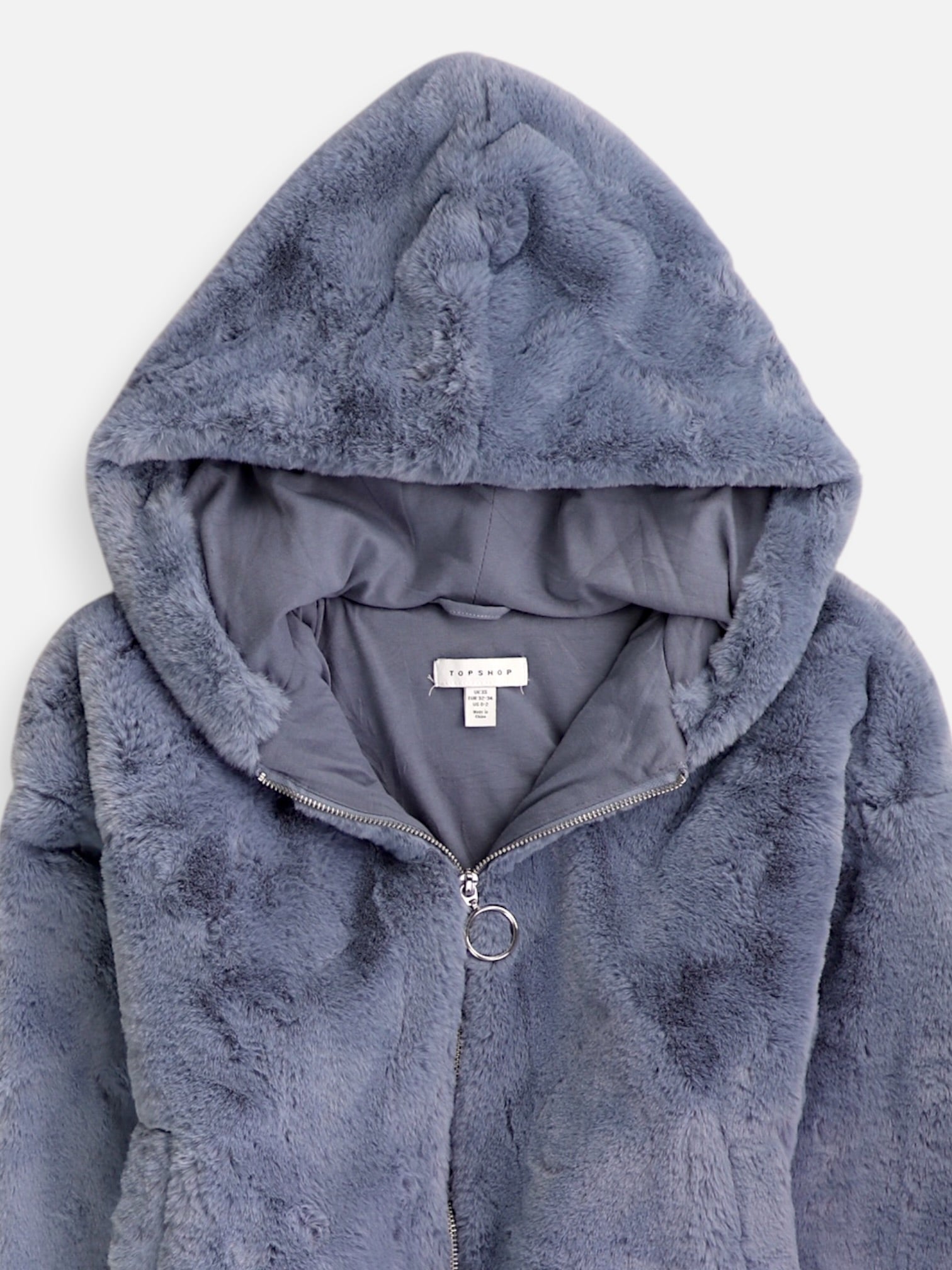 TOPSHOP Chaqueta Casual Teddy - Mujer - XS