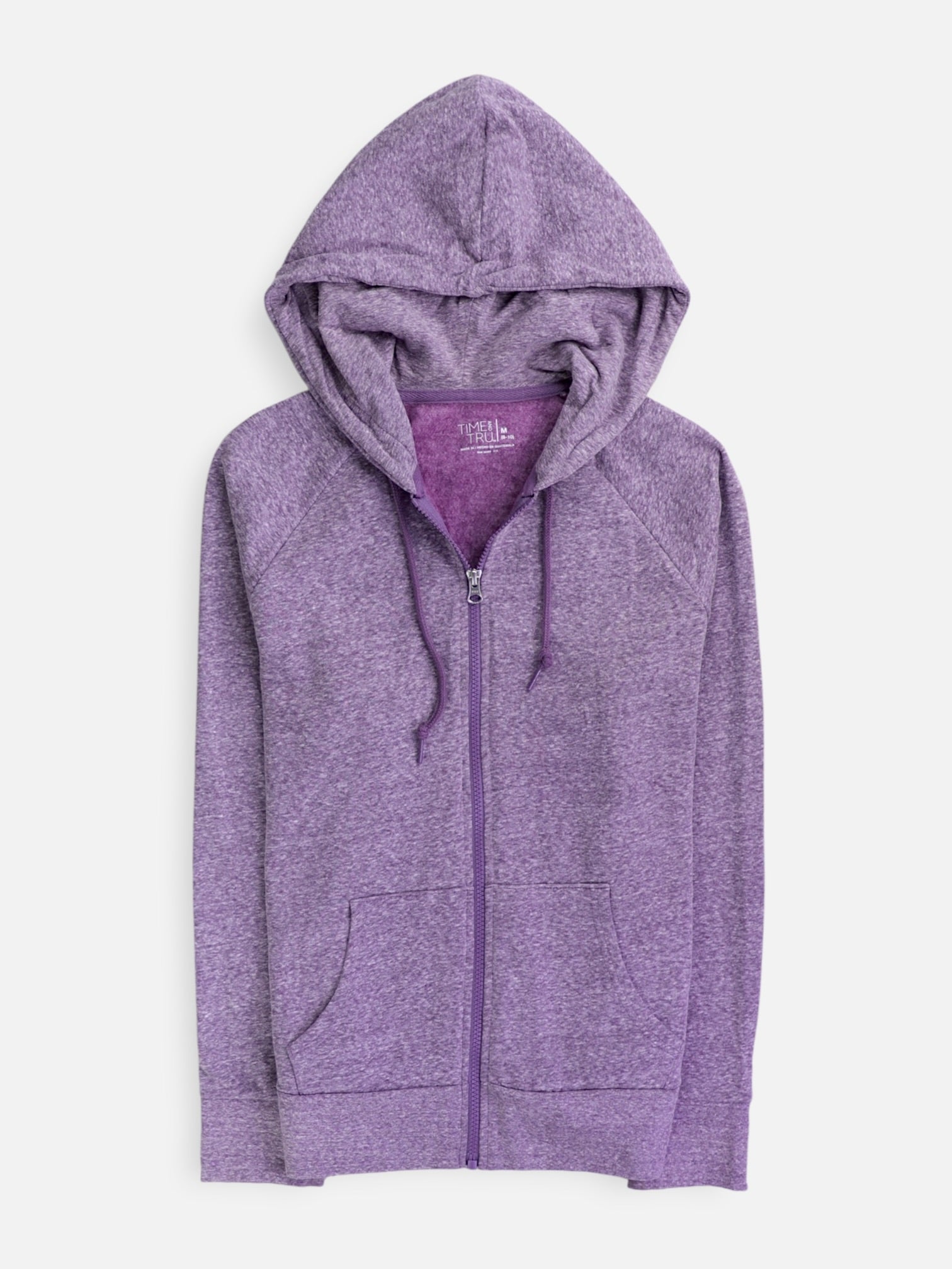 TIME THRU Sudadera Hoodie Basic - Mujer - Medium