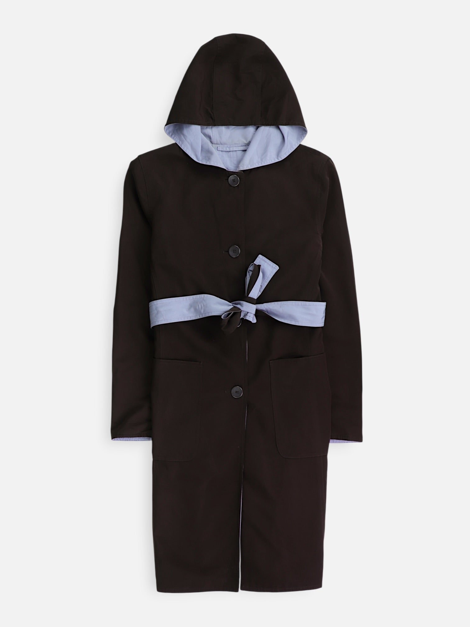 Calvin Klein Abrigo Trench Coat Reversible - Mujer - Medium
