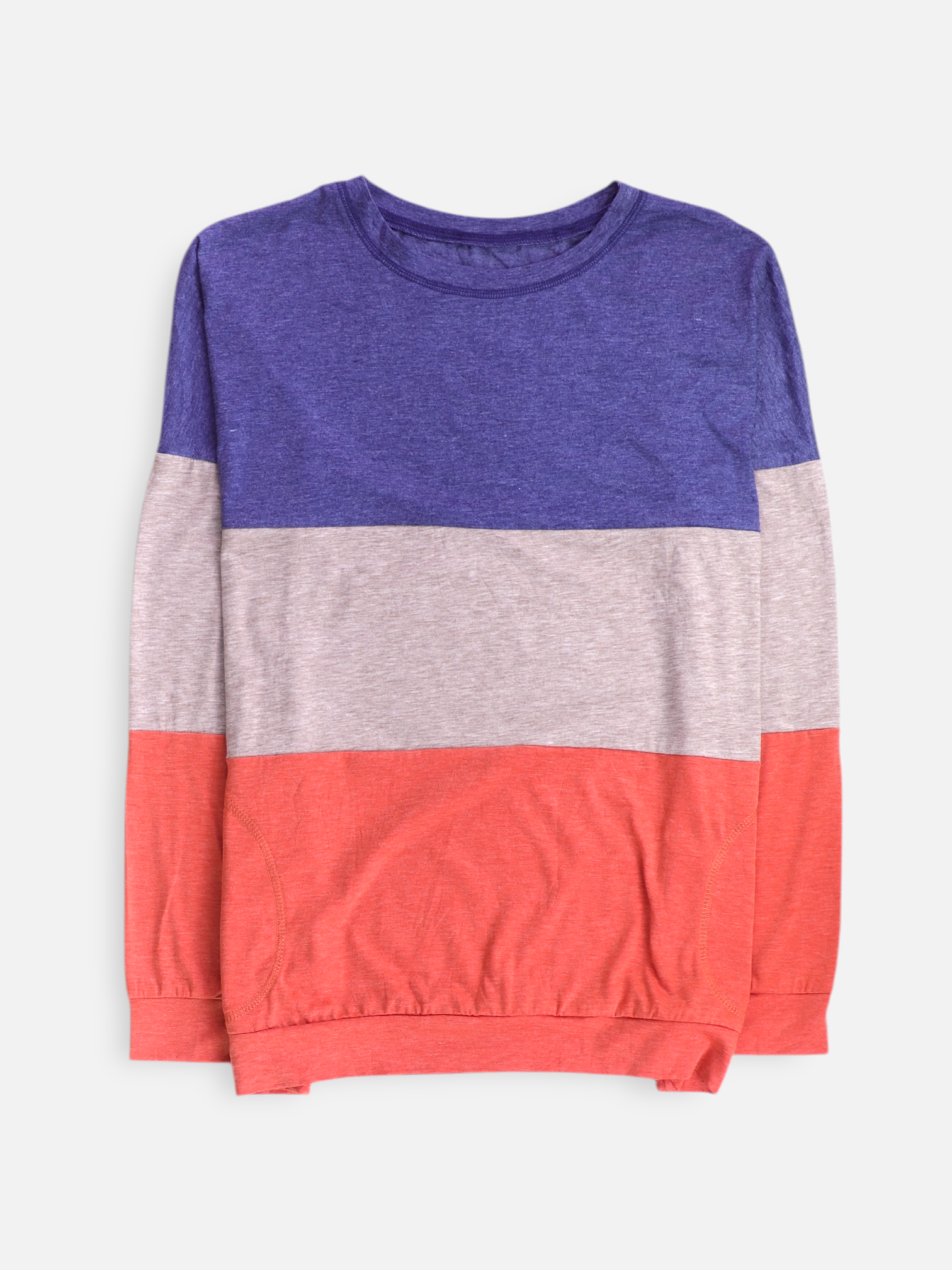 Sudadera Sweatshirt Color Block - Mujer - Large