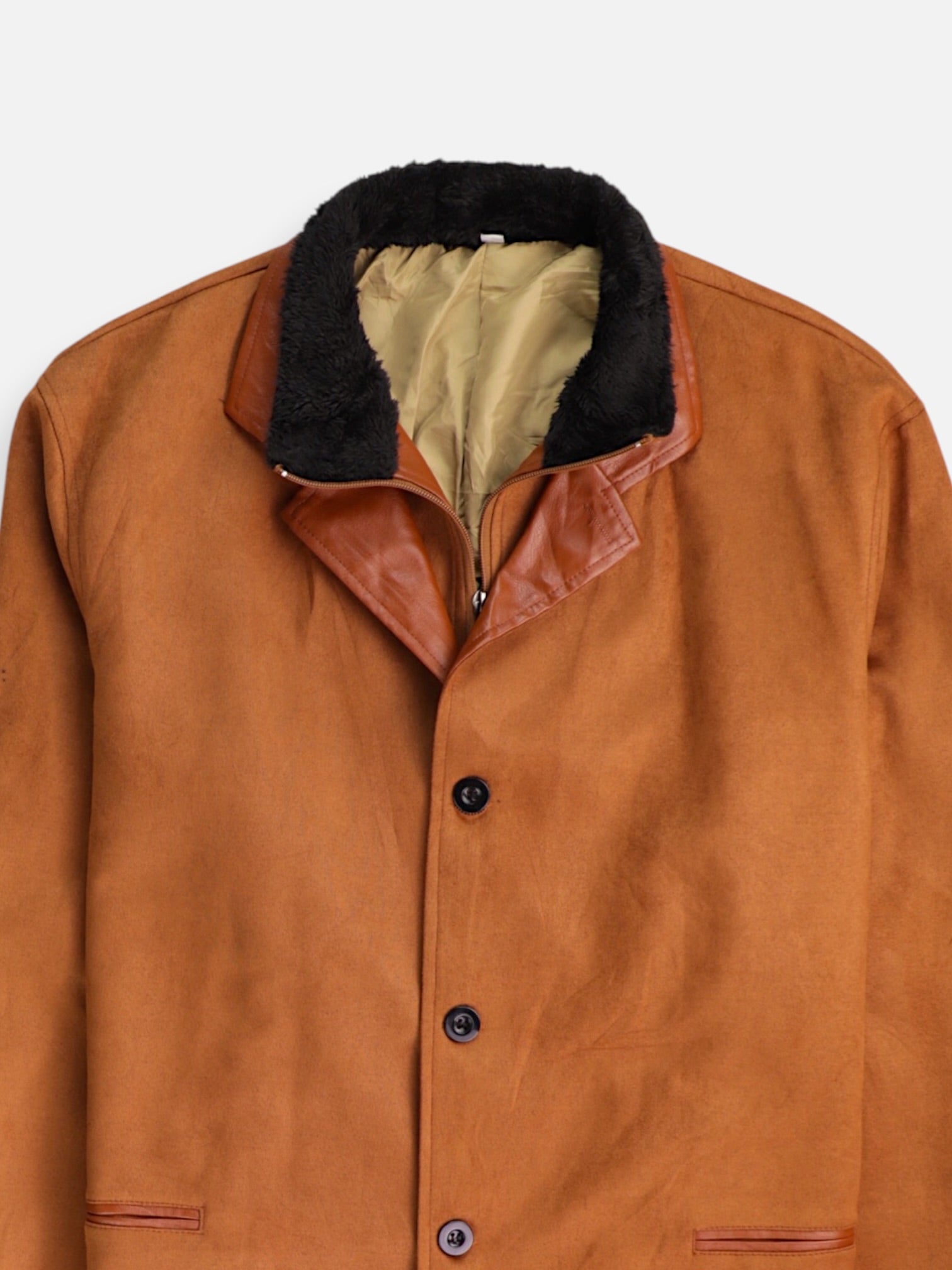 Chaqueta Casual Suede - Hombre - 2XL