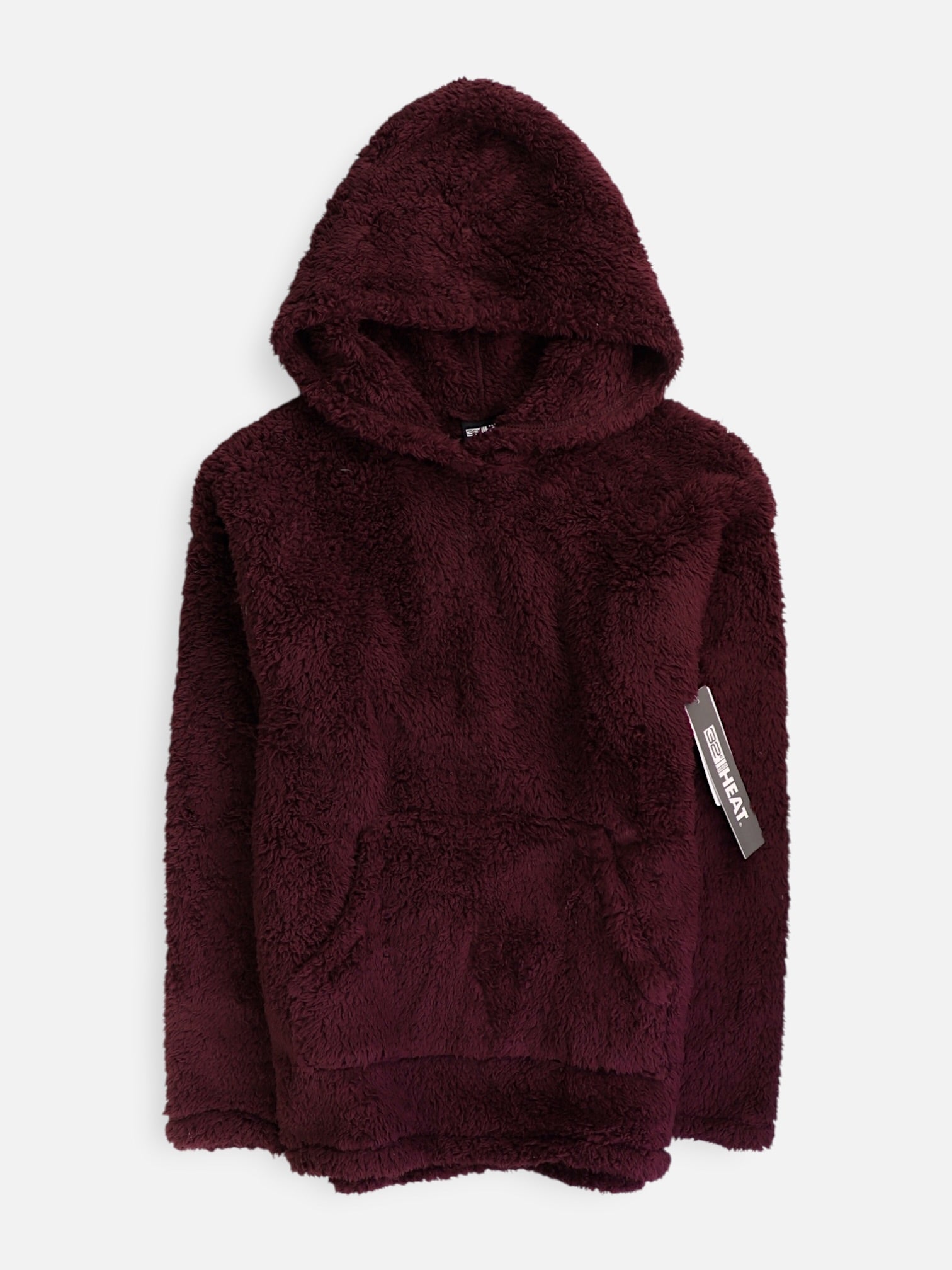 32 HEAT COOL Sudadera Hoodie Teddy - Mujer - XS