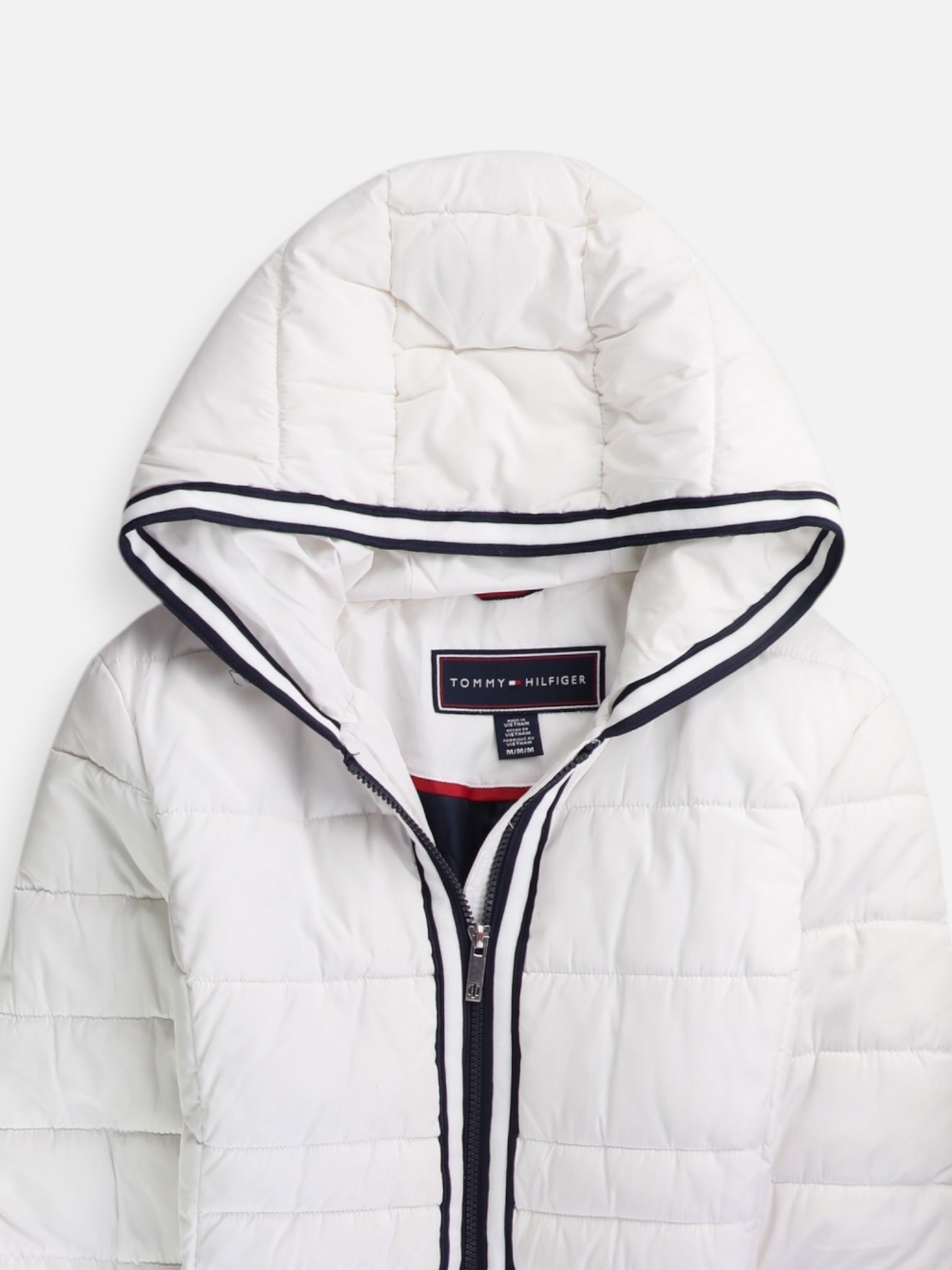 Tommy Hilfiger Chaqueta Puffer Impermeable - Mujer - Medium