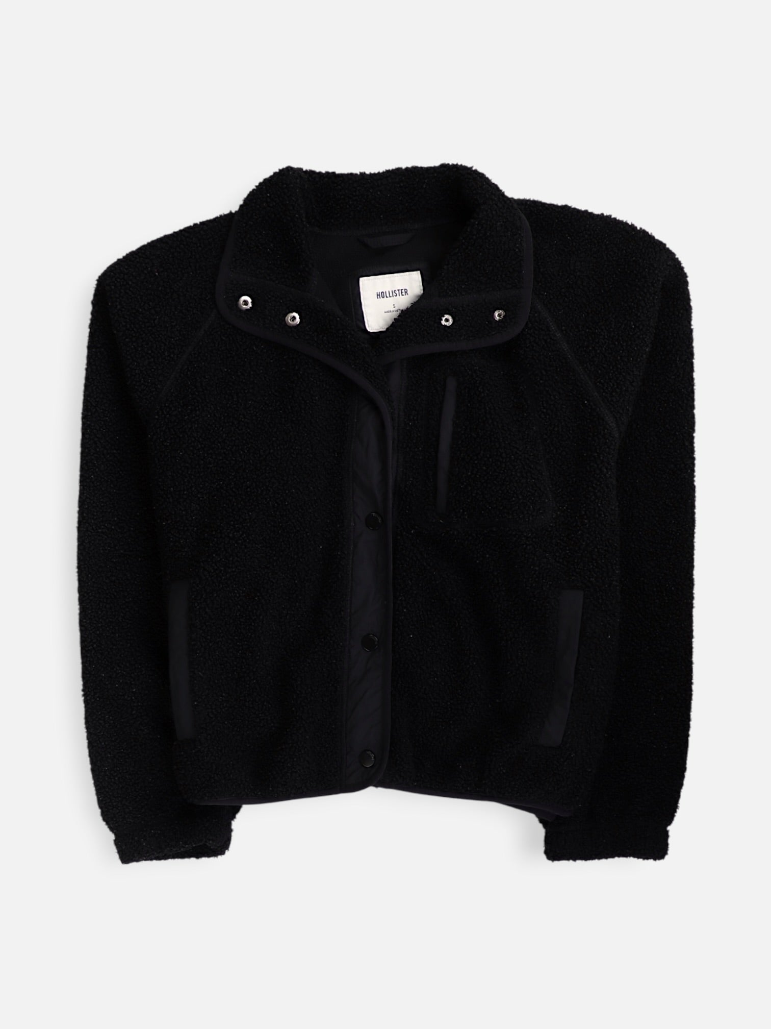 Hollister Sueter Fleece Casual - Mujer - Small