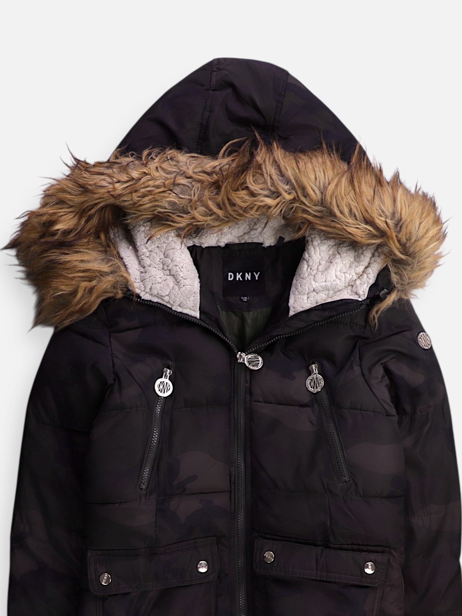 DKNY Abrigo Impermeable Puffer - Niña - XL -  15-16Y (Años)