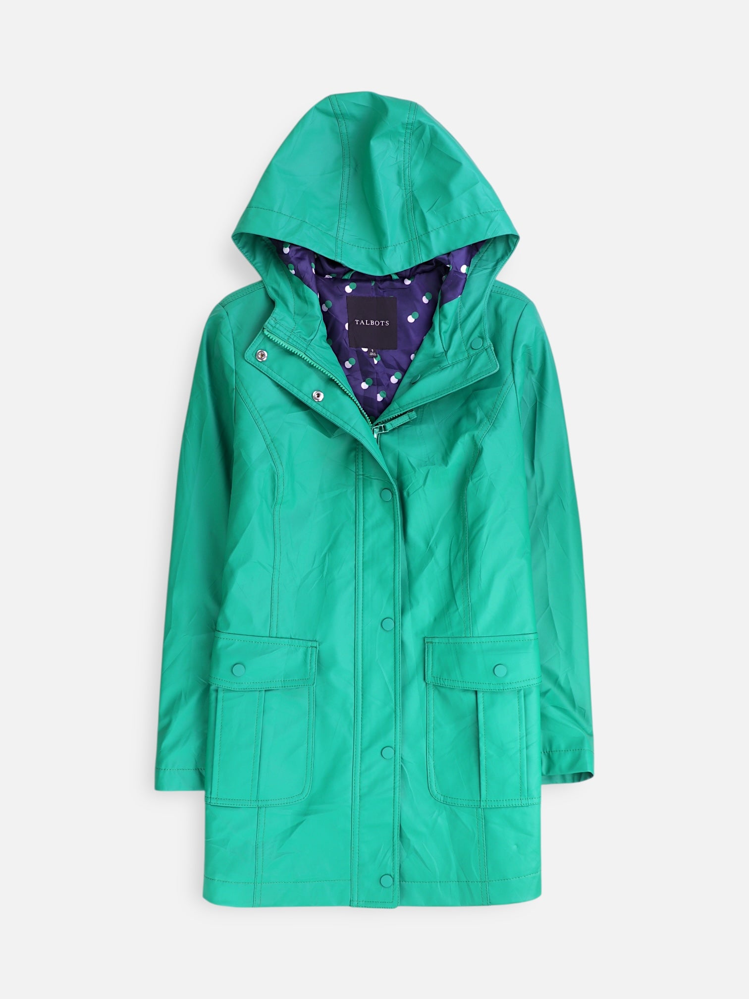 TALBOTS Capote  Lluvia  - Mujer - Small