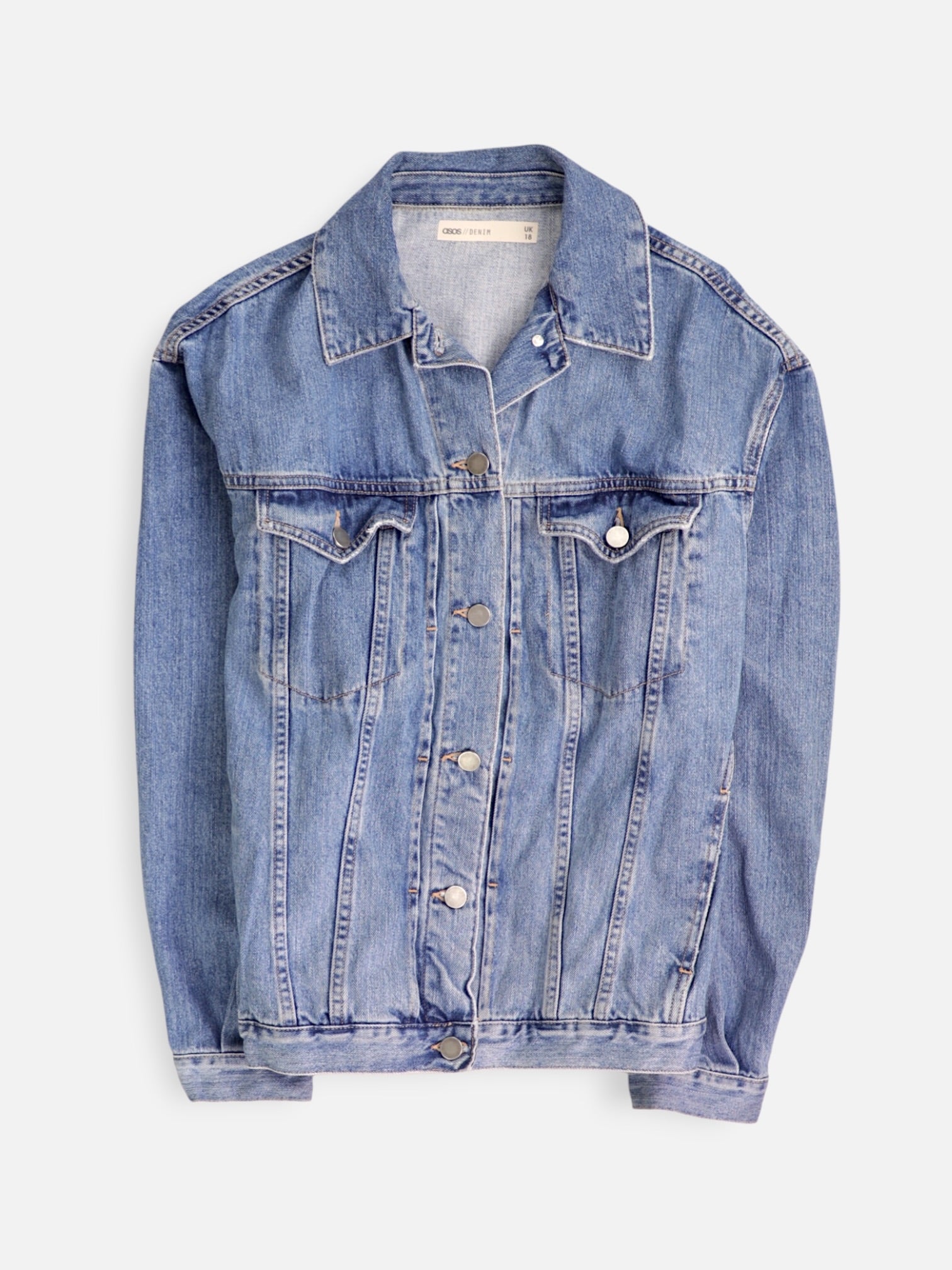 ASOS Chaqueta Casual Denim - Hombre - 18