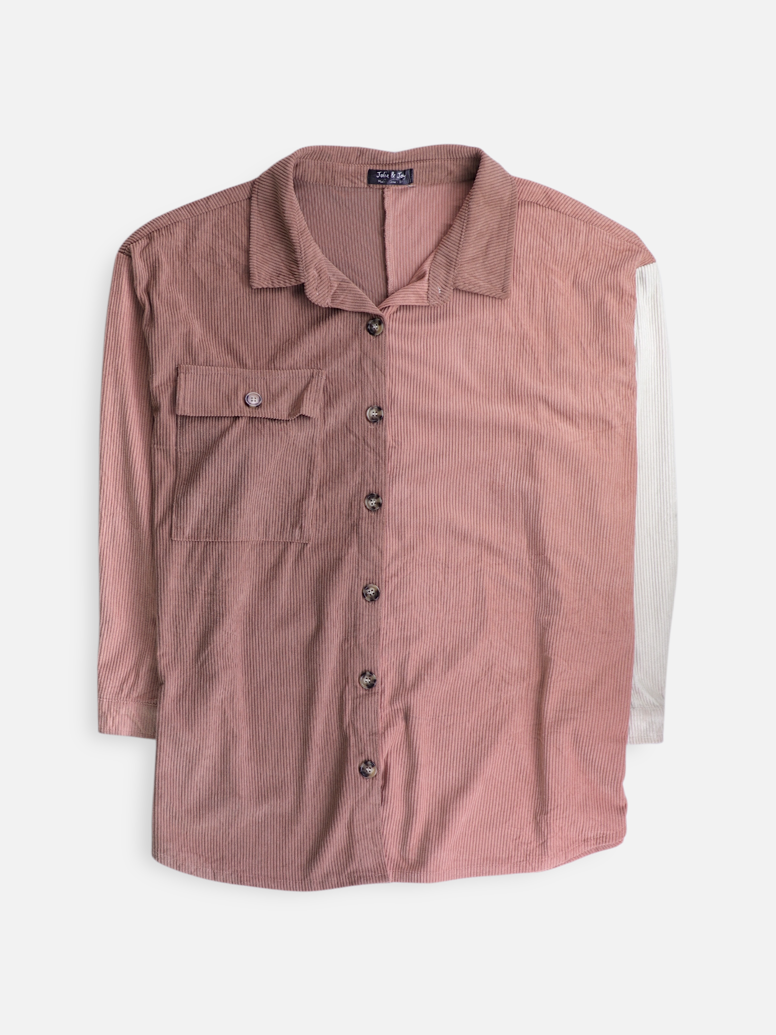 Chaqueta Sobrecamisa Color Block - Hombre - 3XL