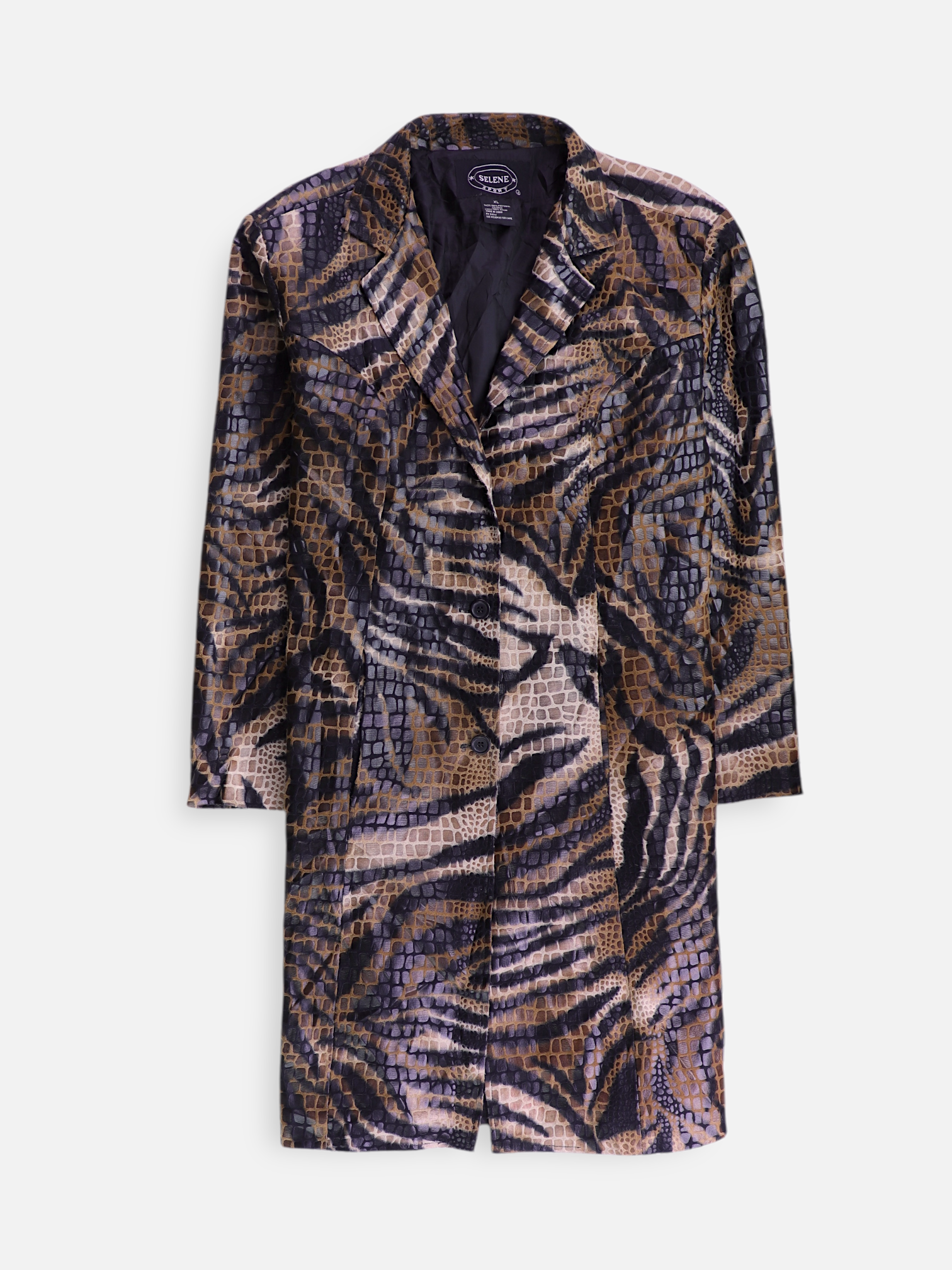 Abrigo  Single breasted trench Animal Print - Mujer - XL
