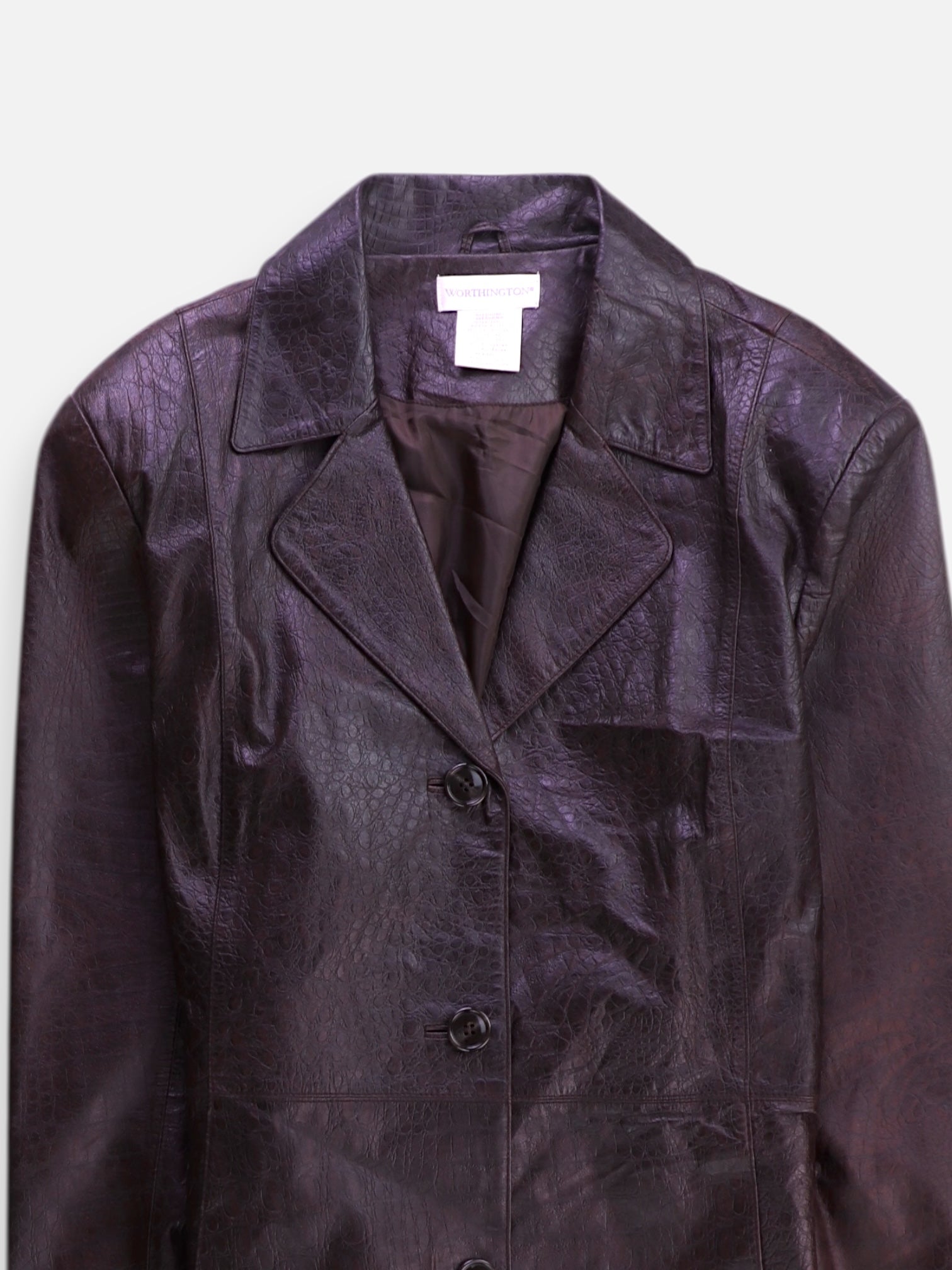 WORTHINGTON  Chaqueta Casual Cuero - Mujer - Medium