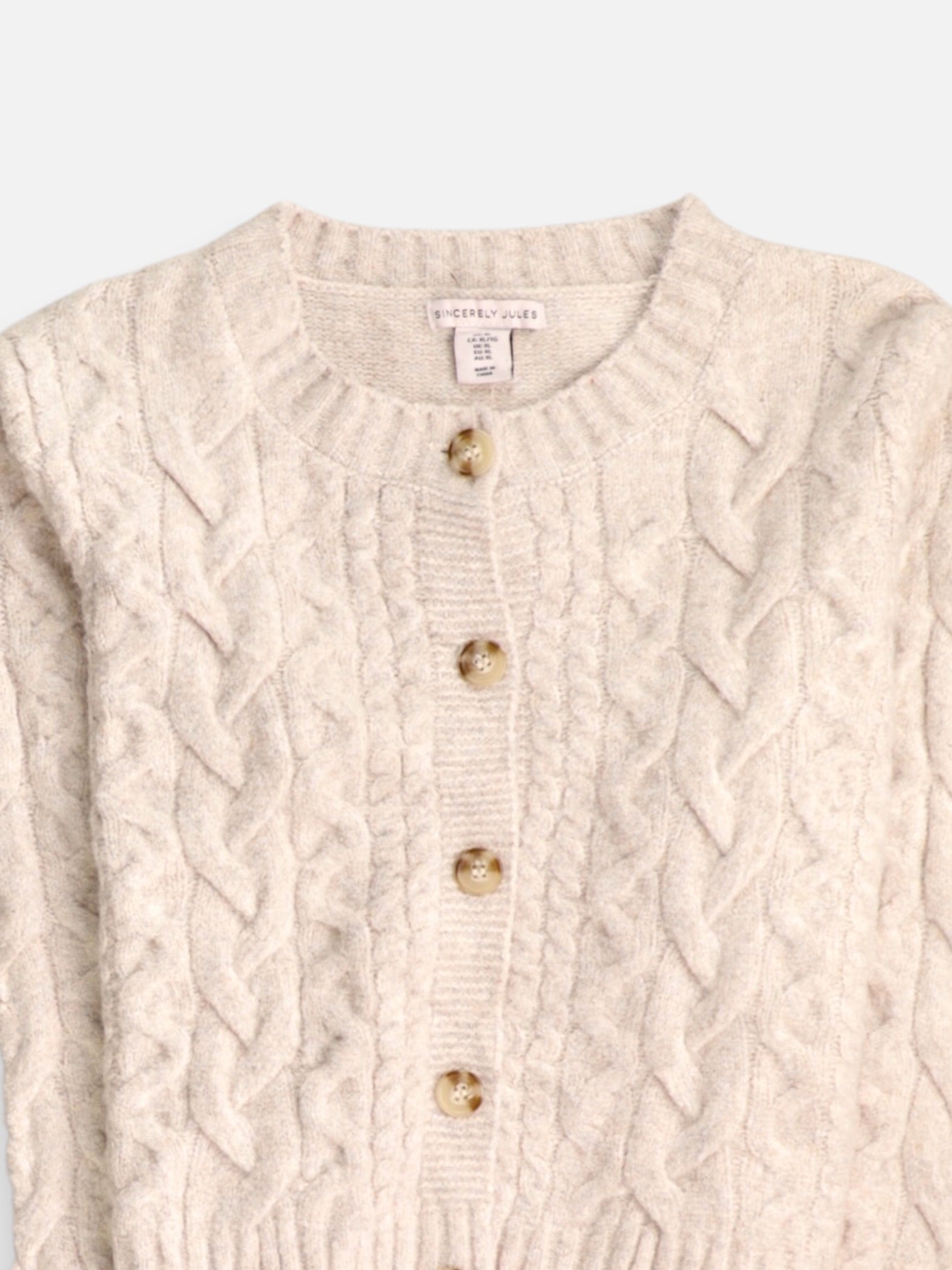 Sueter Cardigan Casual - Mujer - XL