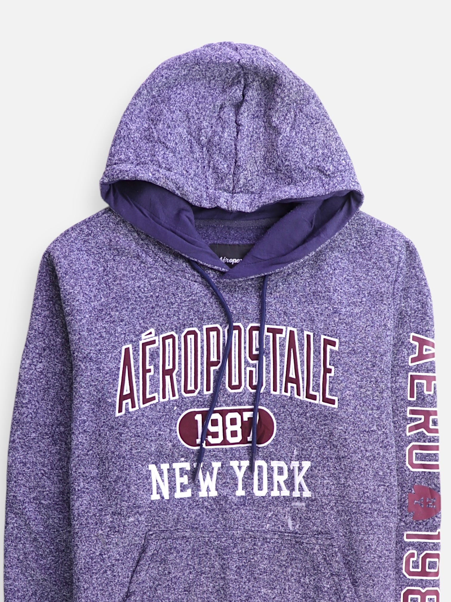 Aeropostale Sudadera Hoodie Basic - Hombre - Large