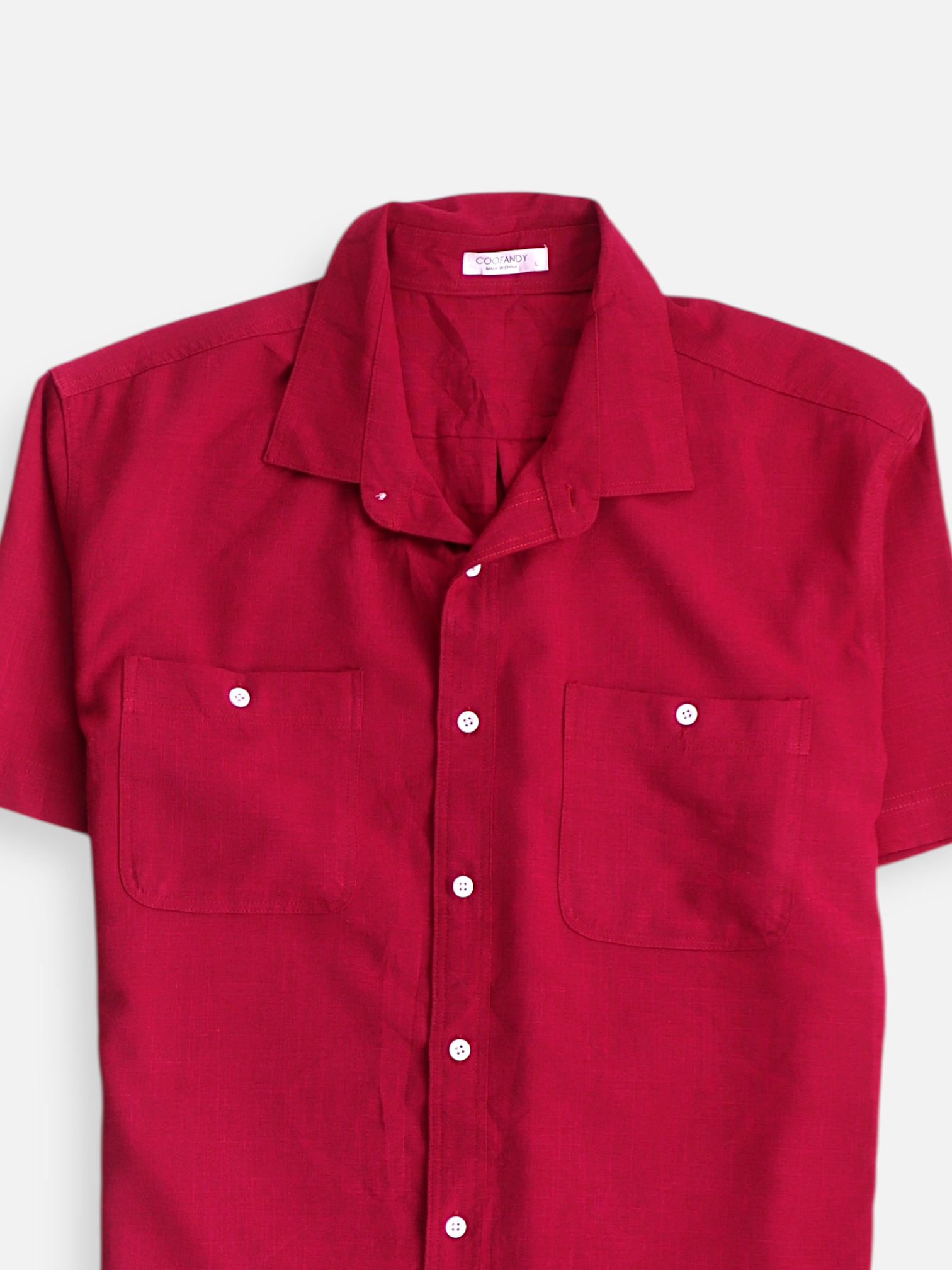 Camisa Casual - Hombre - Large