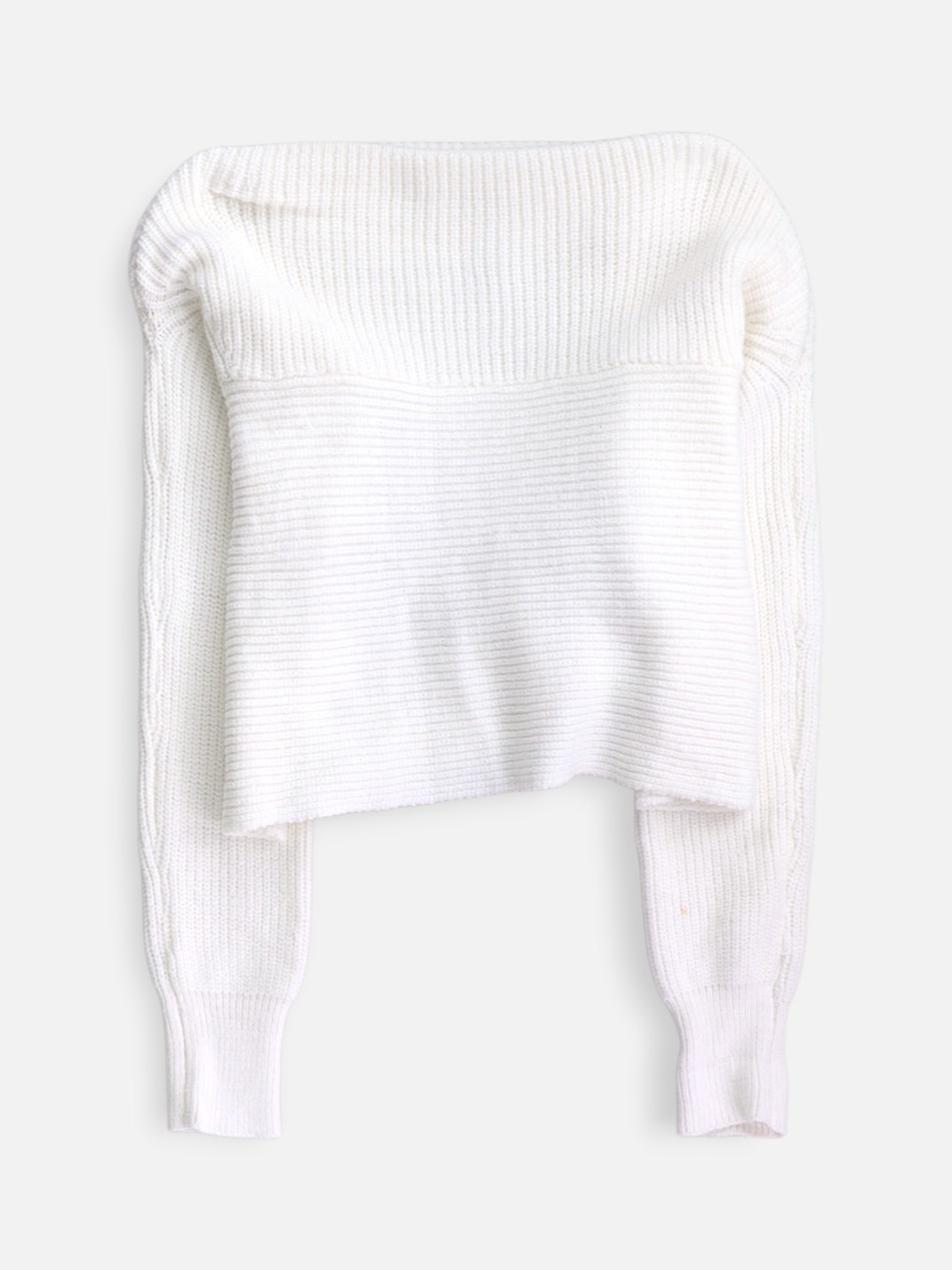 Sueter Knit Crop Top - Mujer - Medium