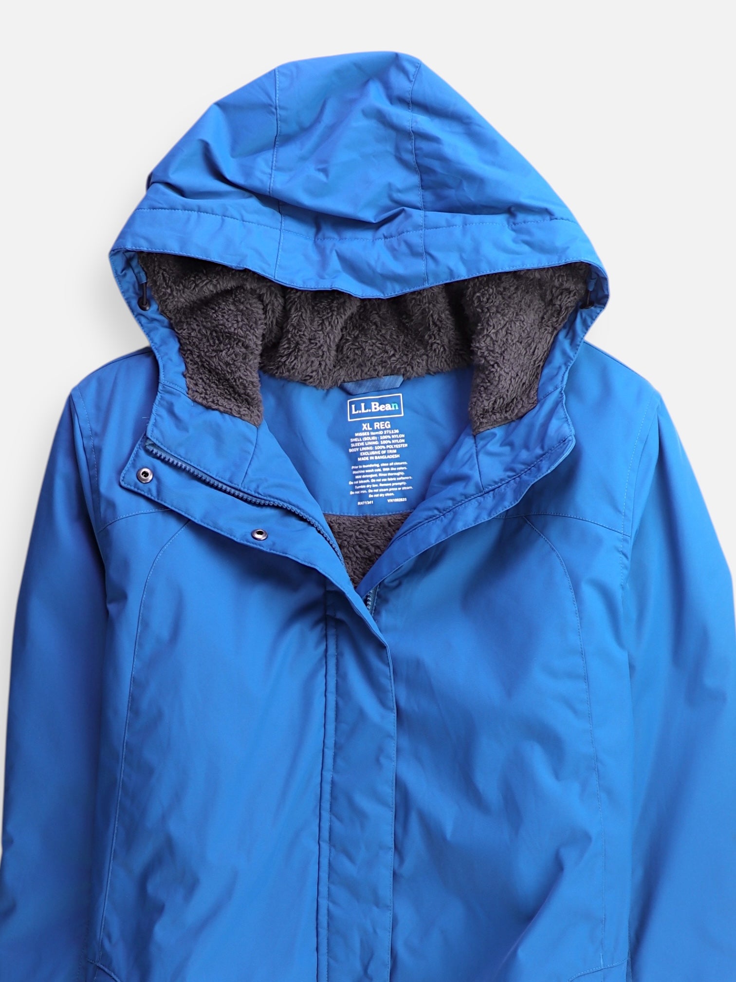 LL BEAN Chaqueta Impermeable Hardshell - Hombre - XL