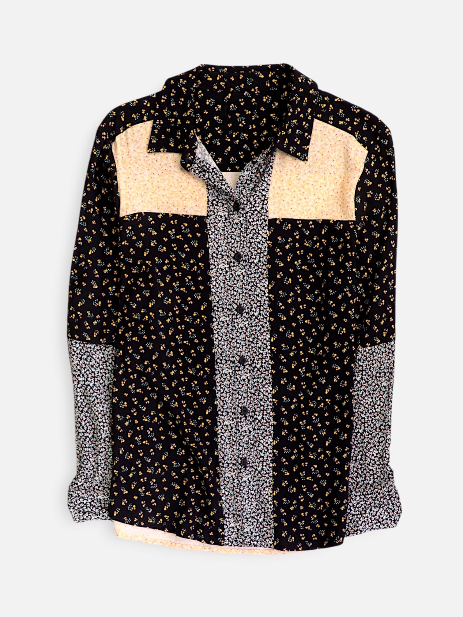 Blusa Color Block - Mujer - N/A