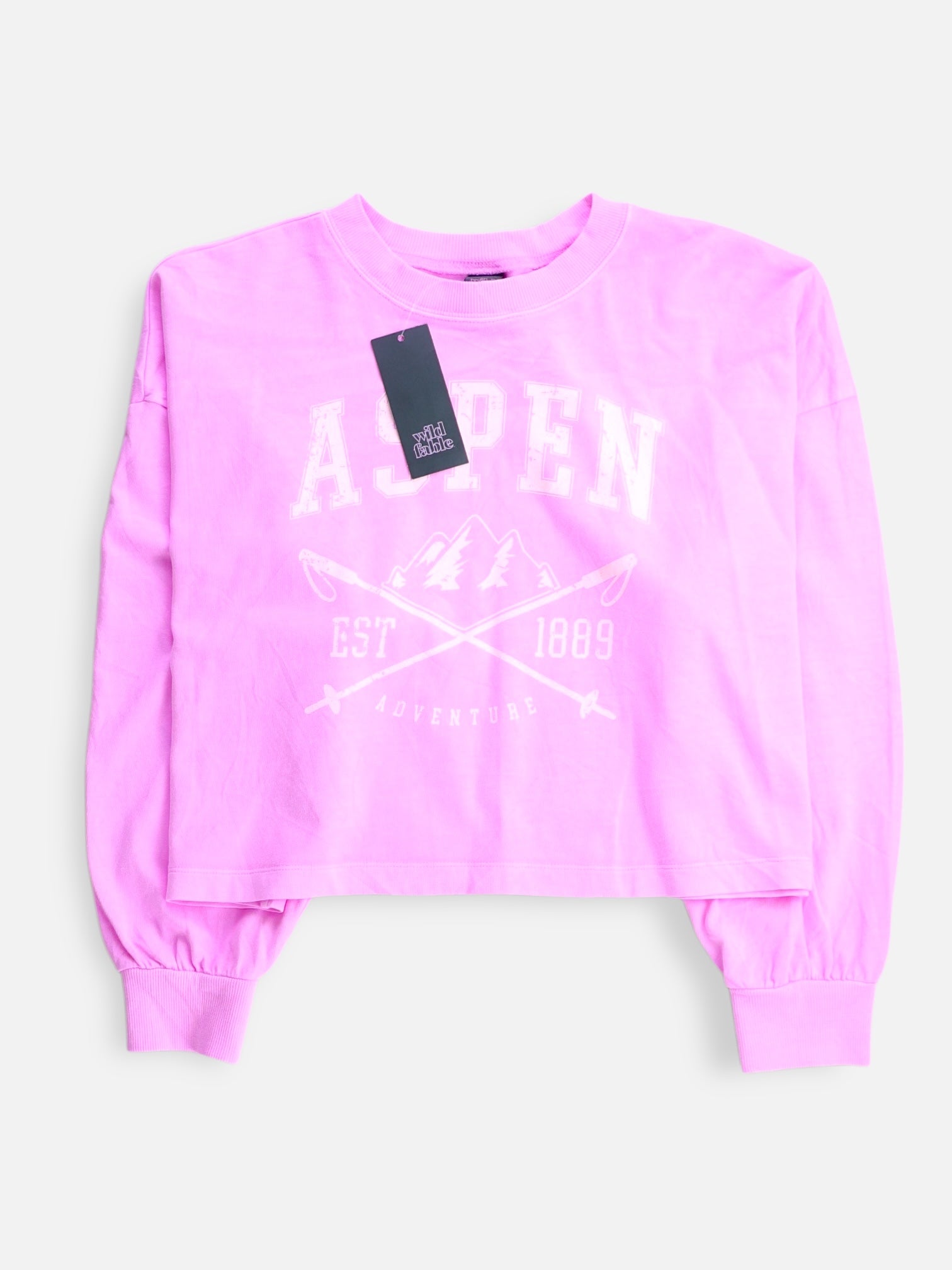Wild Fable Blusa Crop Top - Mujer - 2XS