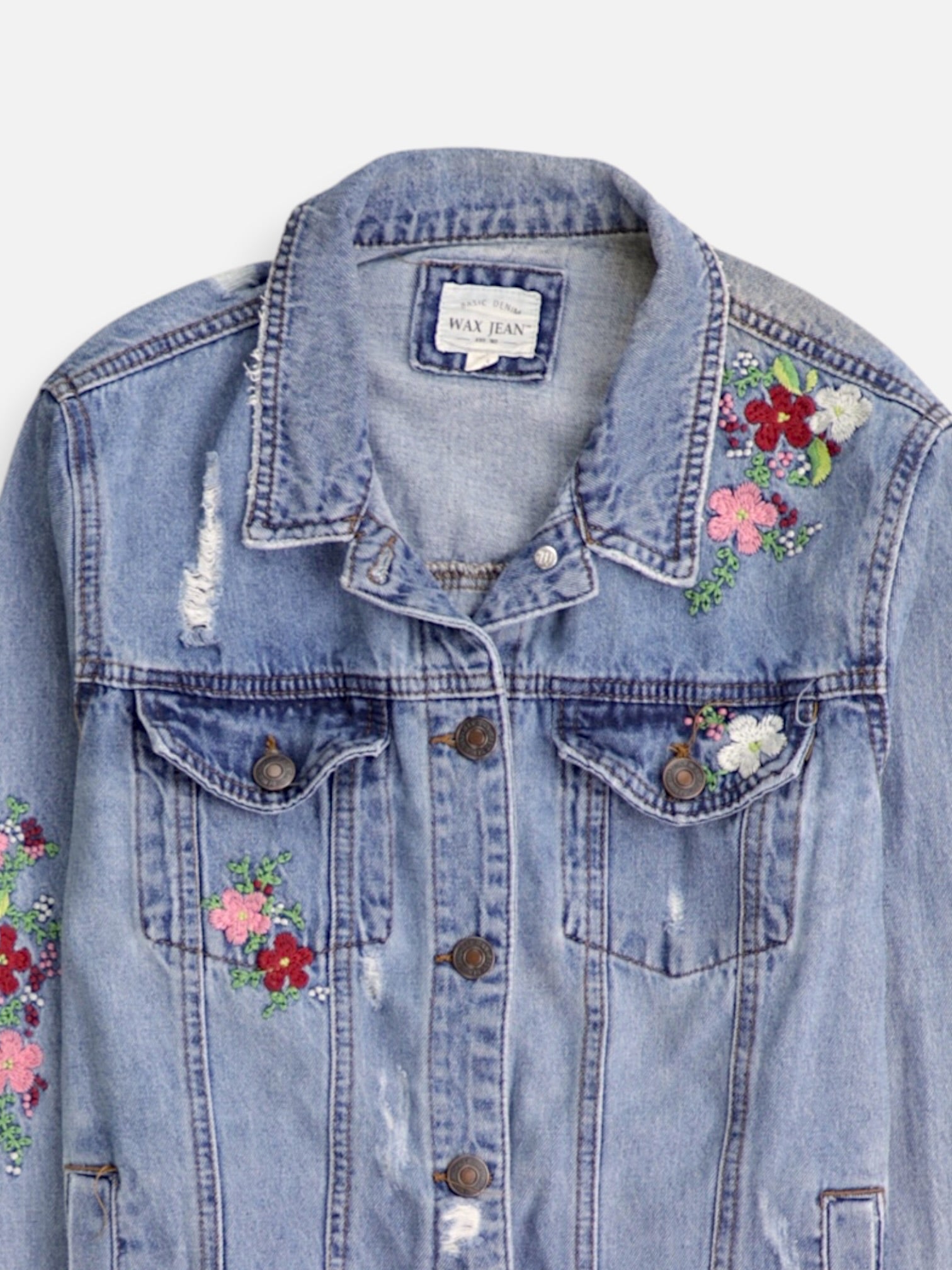 Chaqueta Casual Denim - Mujer - Small