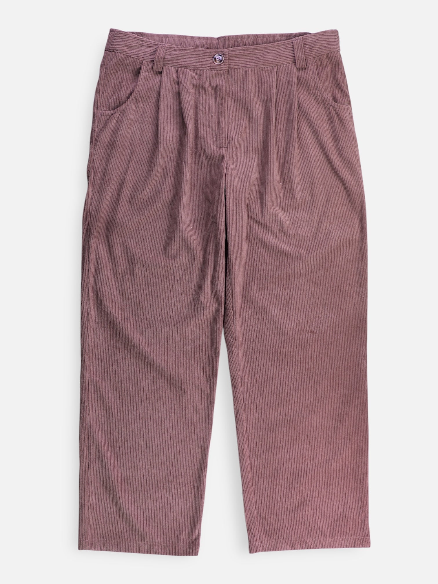 Pantalon Regular Fit Corduroy - Mujer - XL