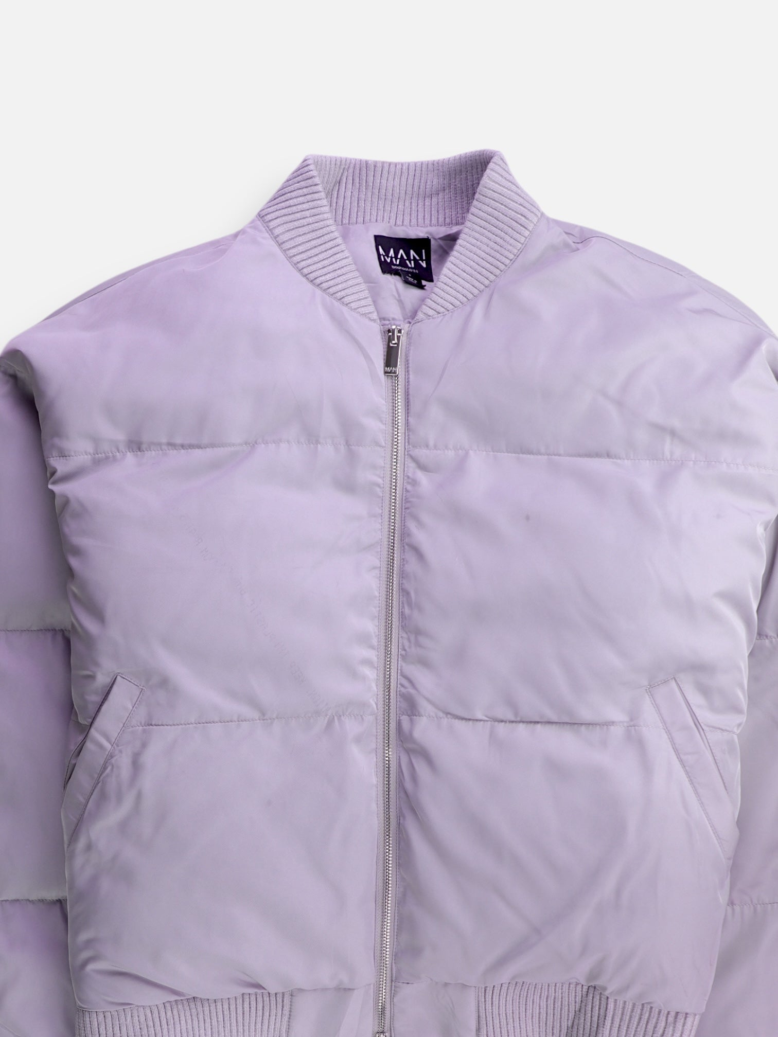 boohooman Chaqueta Puffer Impermeable - Hombre - Large