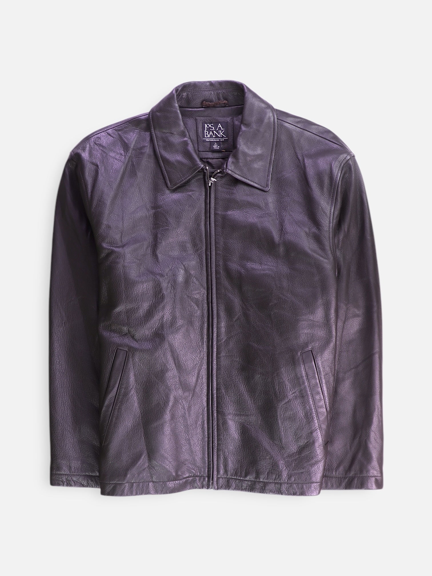 Chaqueta Casual Cuero - Hombre - Large