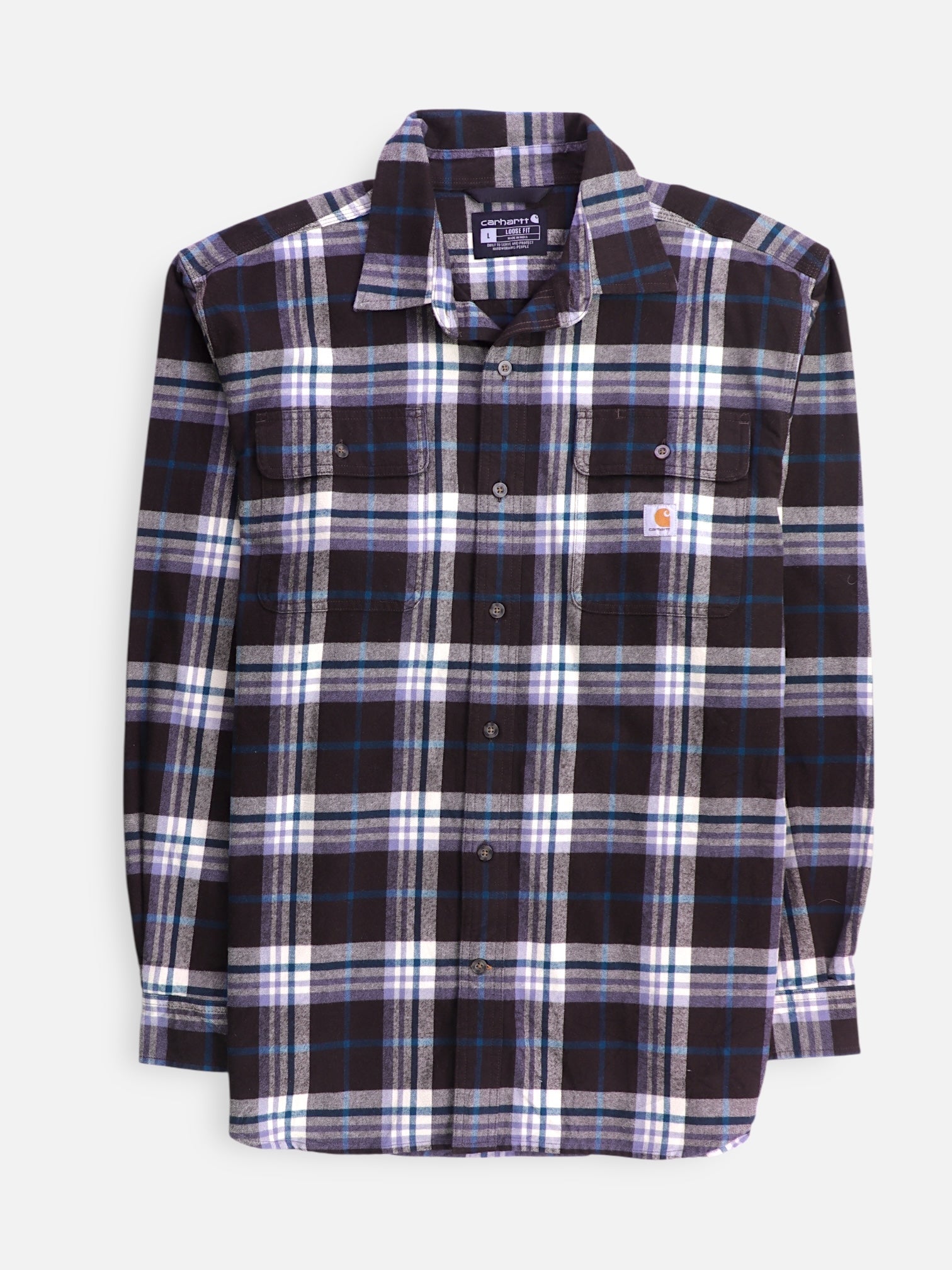 Carhartt Chaqueta Sobrecamisa Vaquero - Hombre - Large