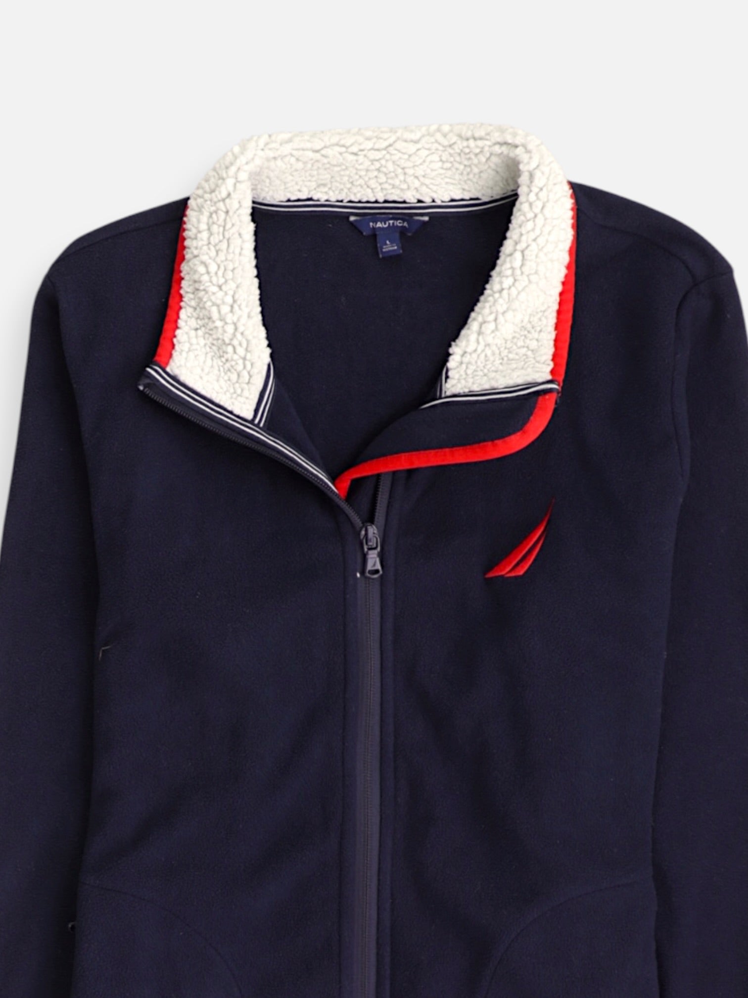 Nautica Sueter Fleece Casual - Mujer - Large