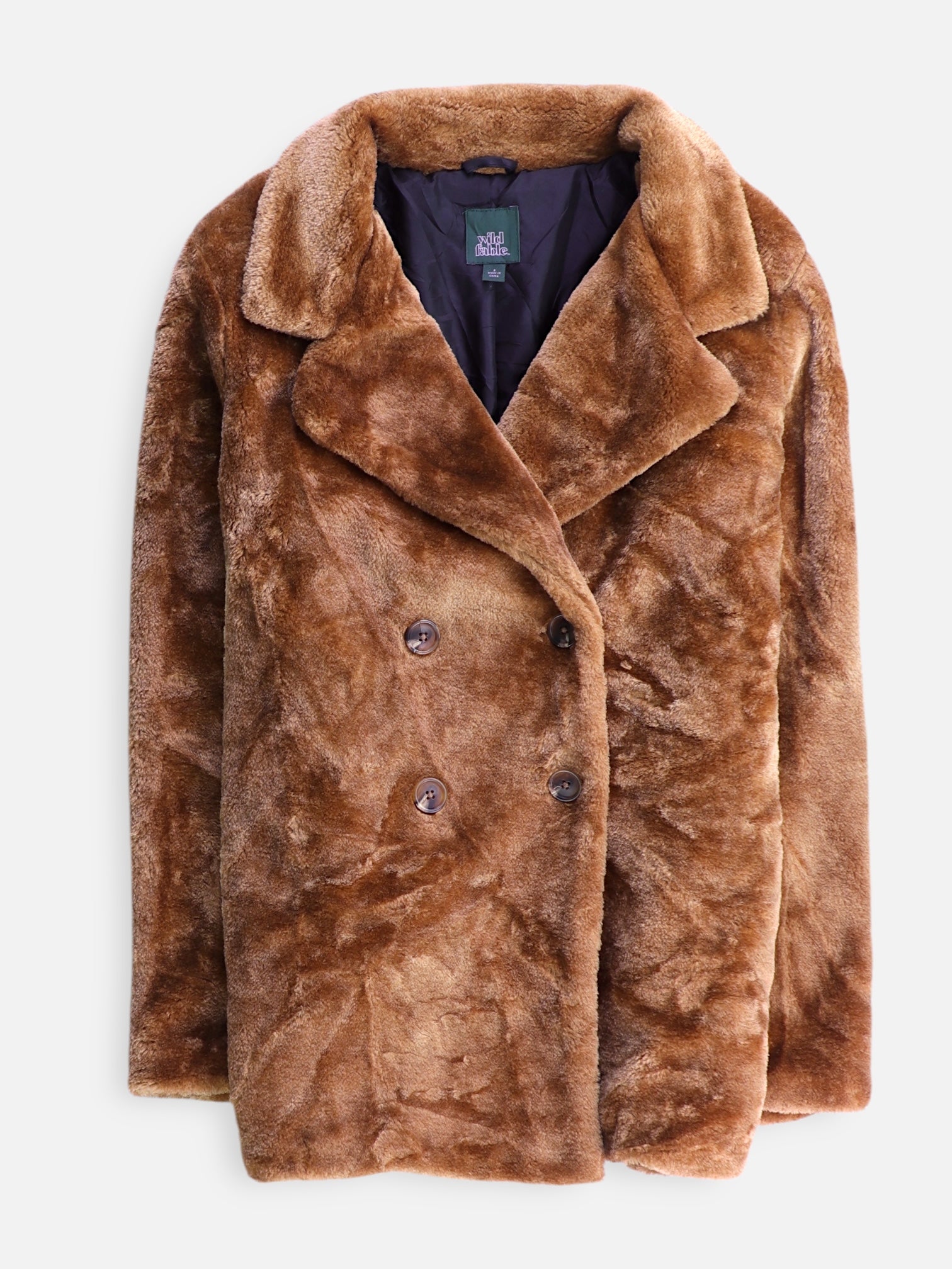 Wild Fable Chaqueta Casual Teddy - Mujer - Small