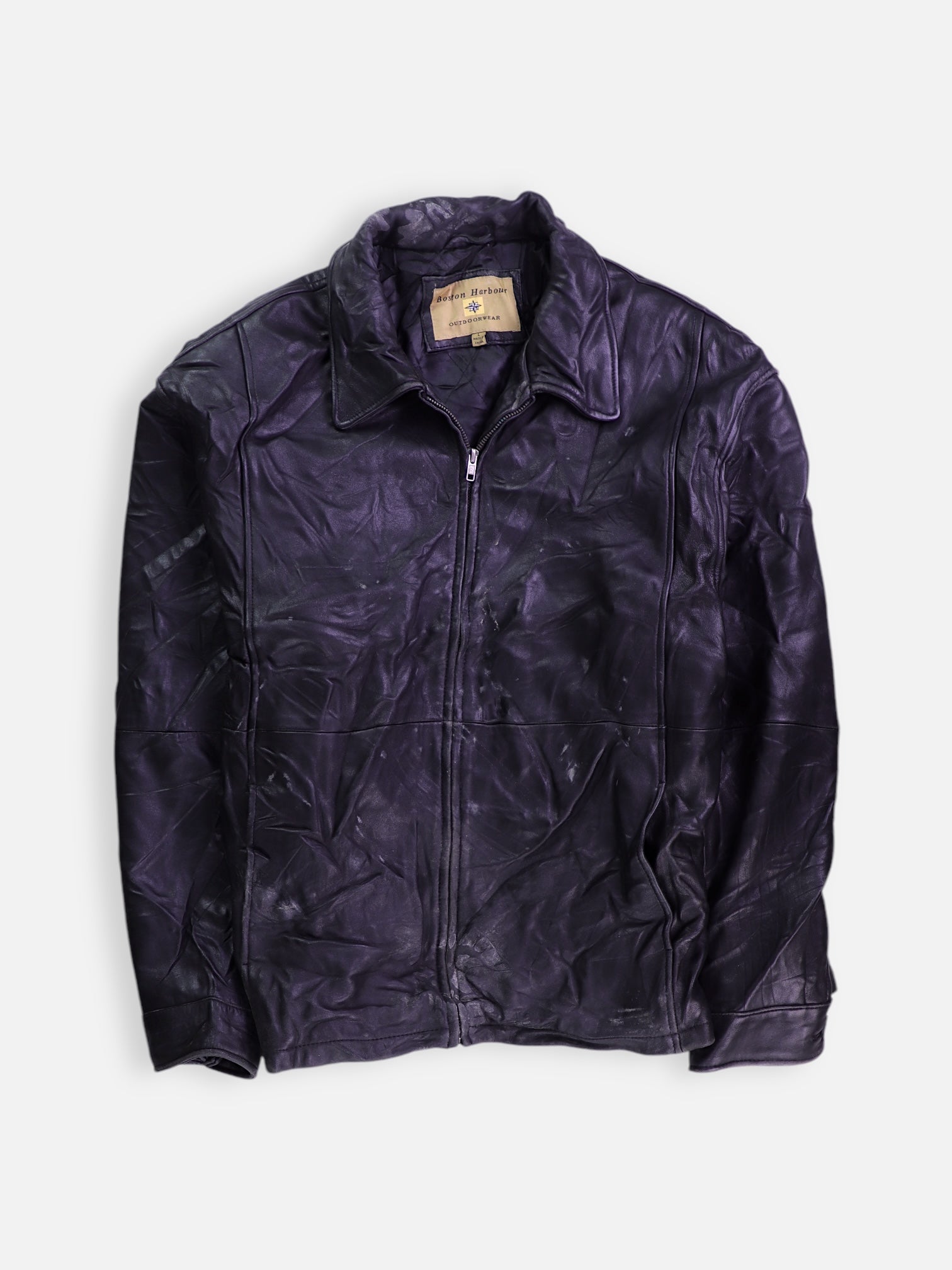 Chaqueta Casual Cuero - Hombre - Large