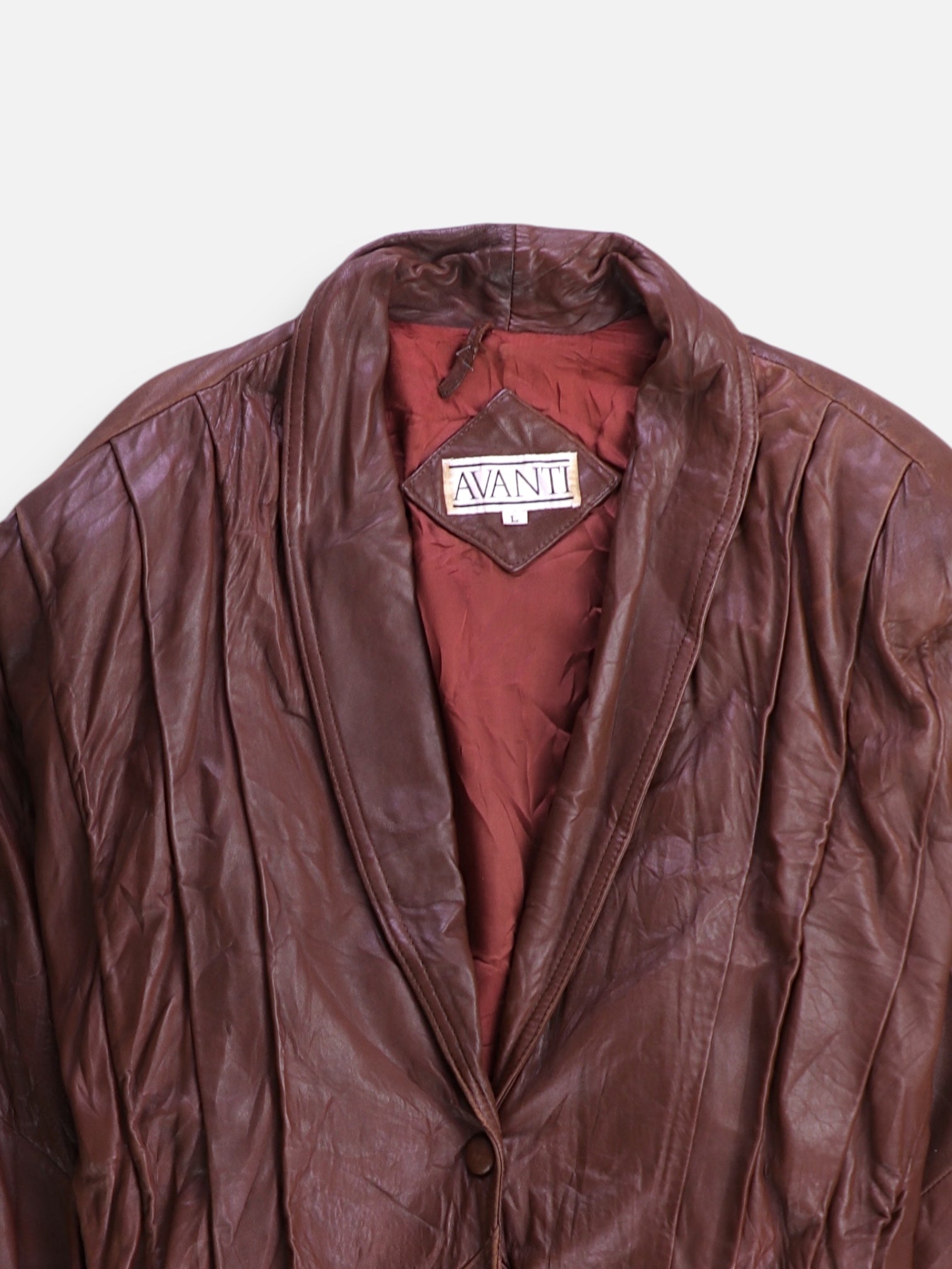 Chaqueta Casual Cuero - Mujer - Large