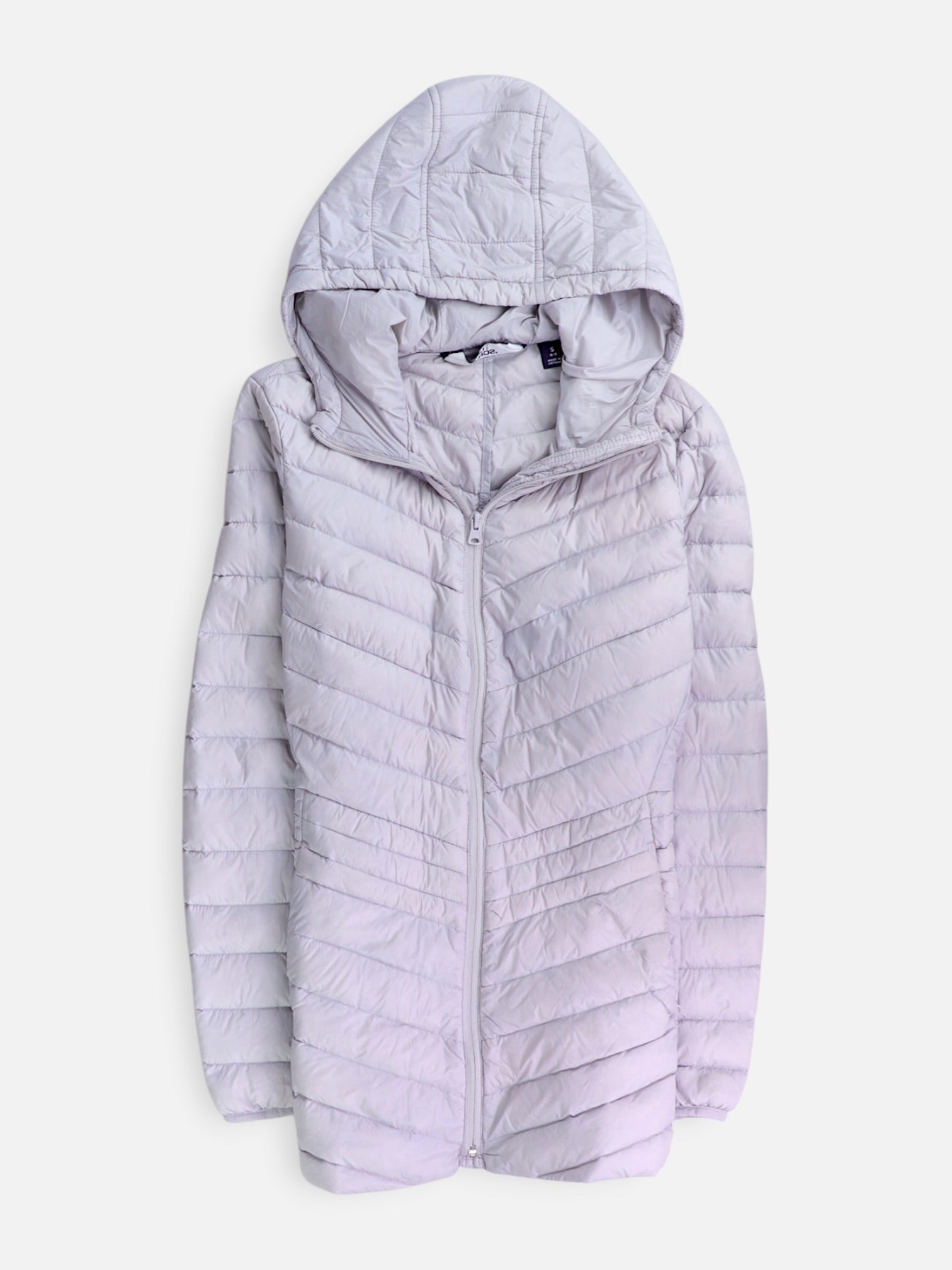LANDS END Chaqueta Puffer Impermeable - Mujer - Small
