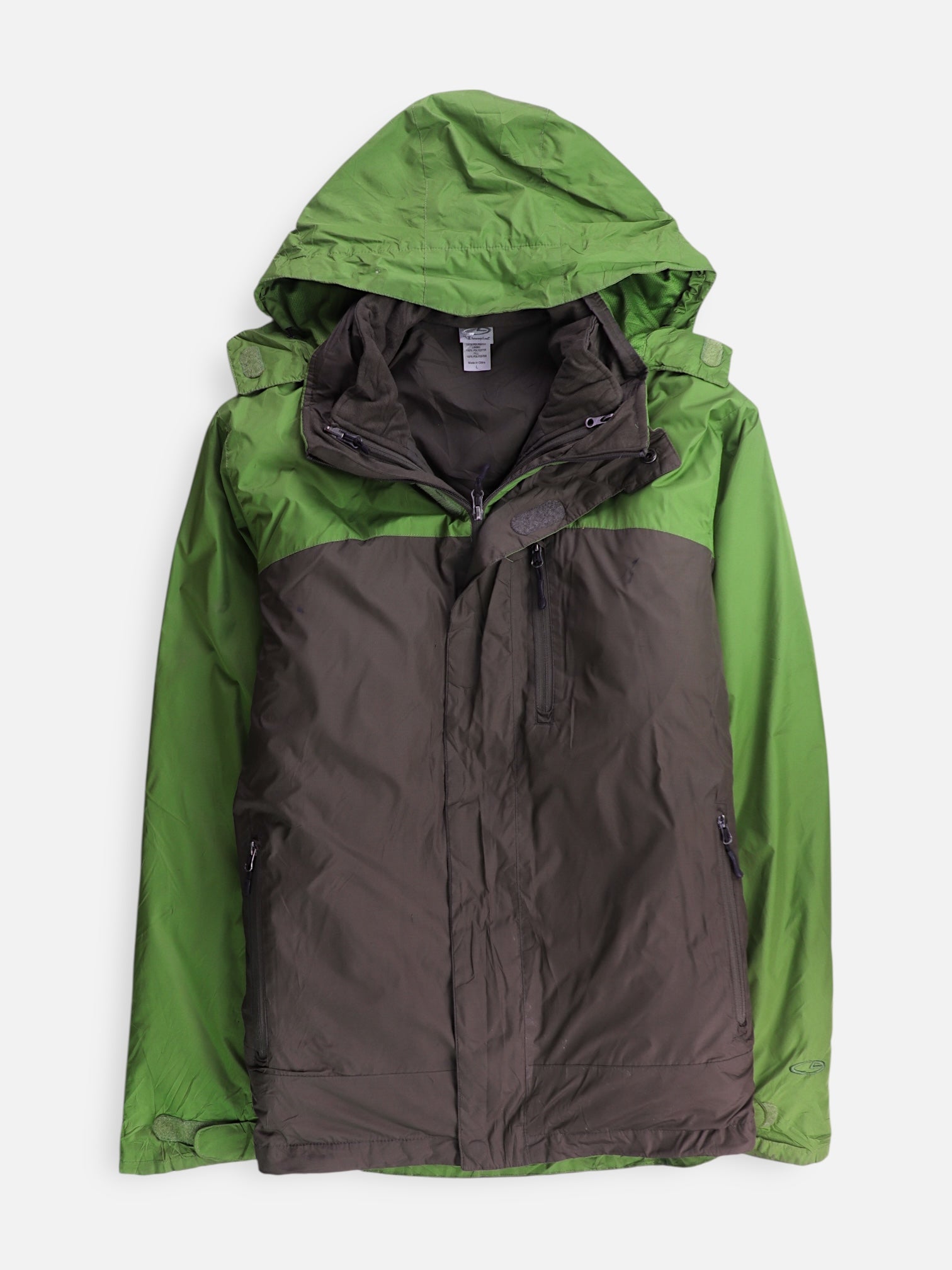 Champion Chaqueta Impermeable Color Block - Hombre - Large