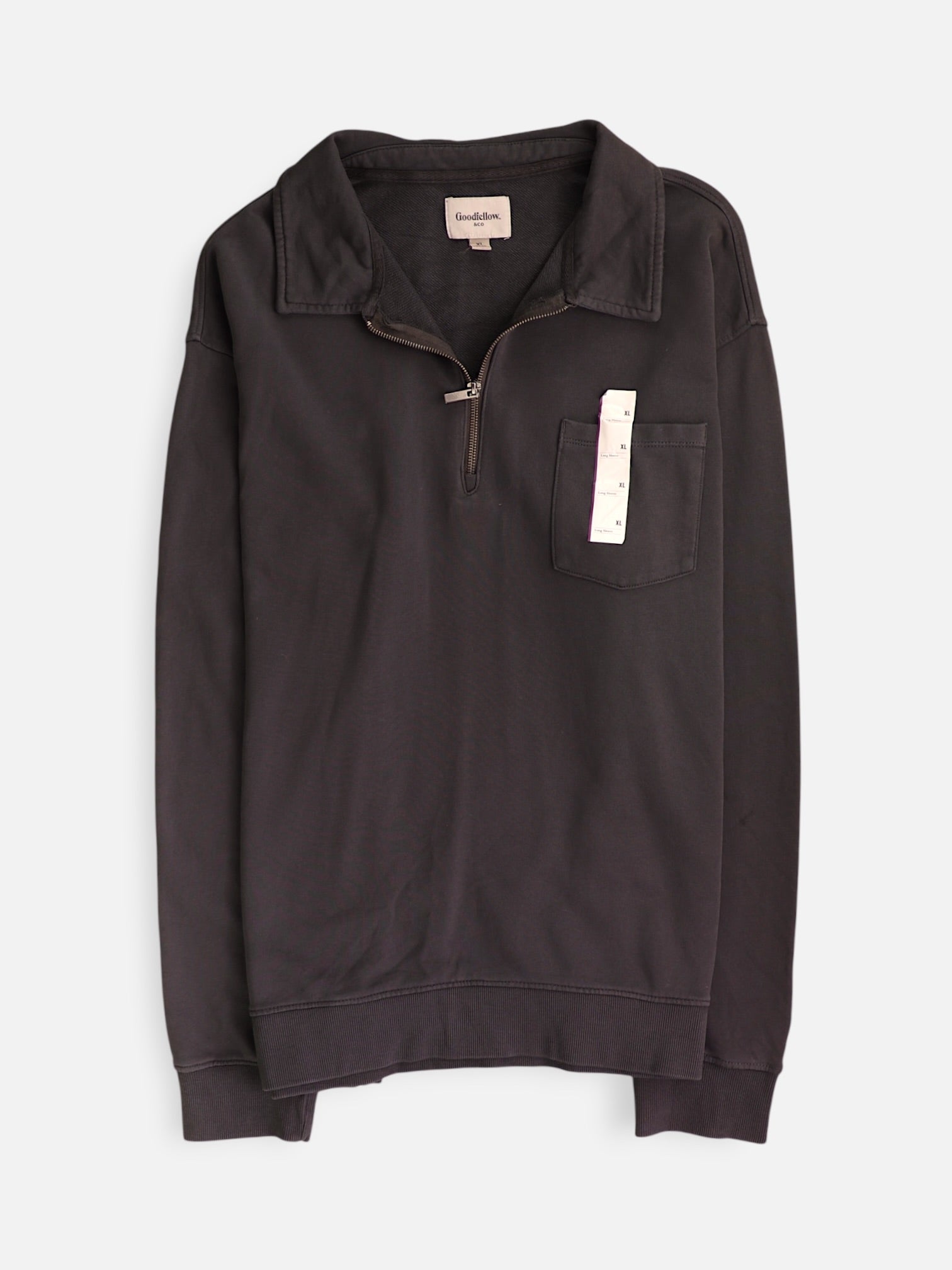 Goodiefellow Sudadera Fleece Basic - Hombre - XL