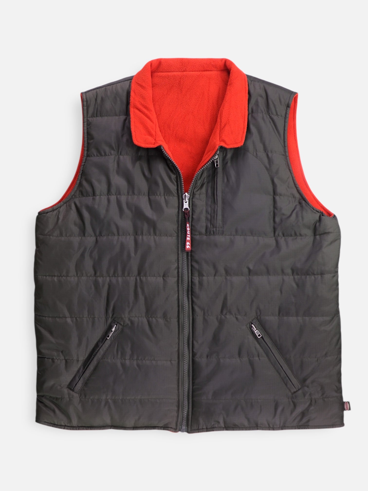 ROUTE 66 Chaleco Reversible - Hombre - Large