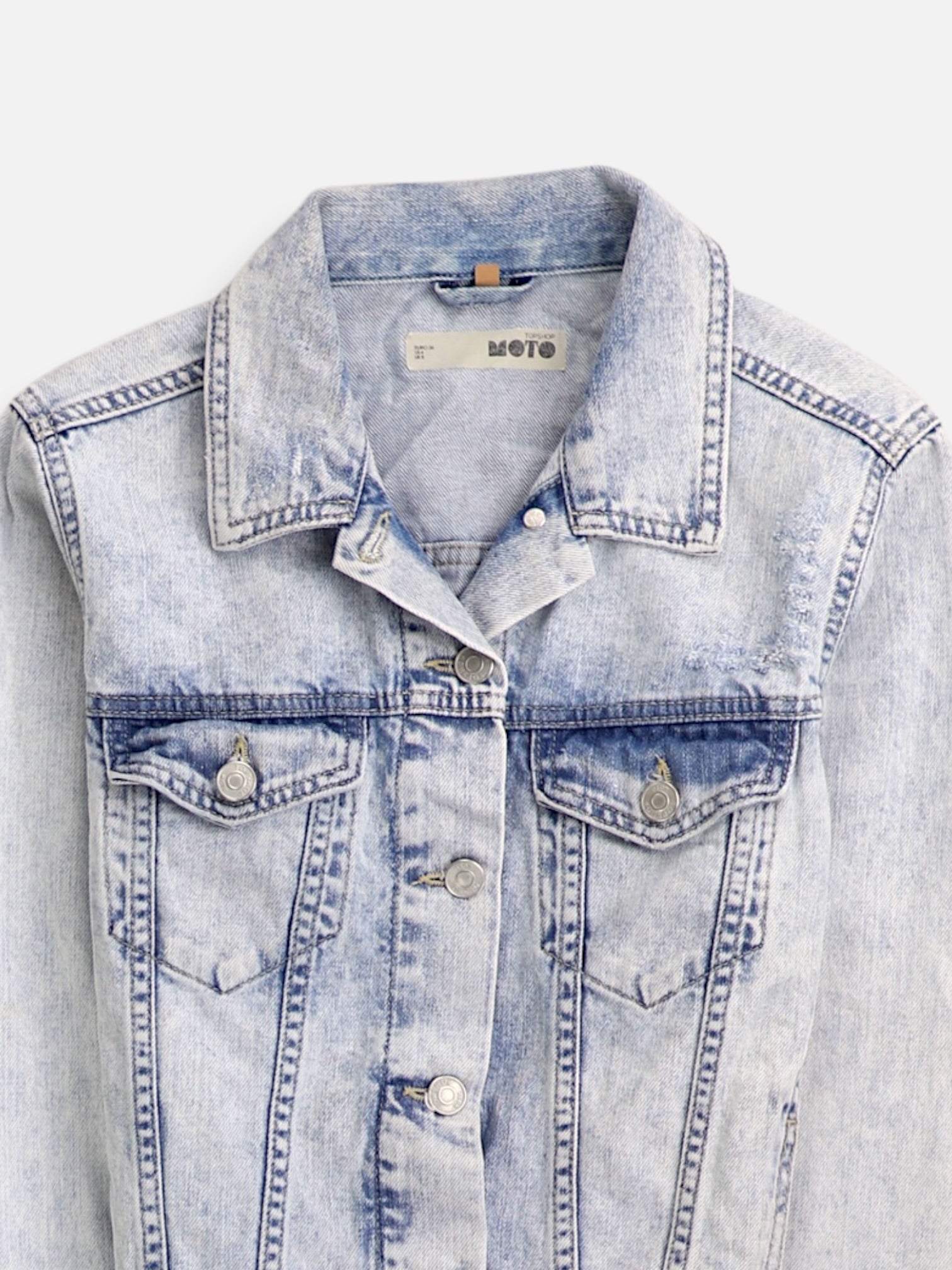 Chaqueta Denim  Basic - Mujer - 4