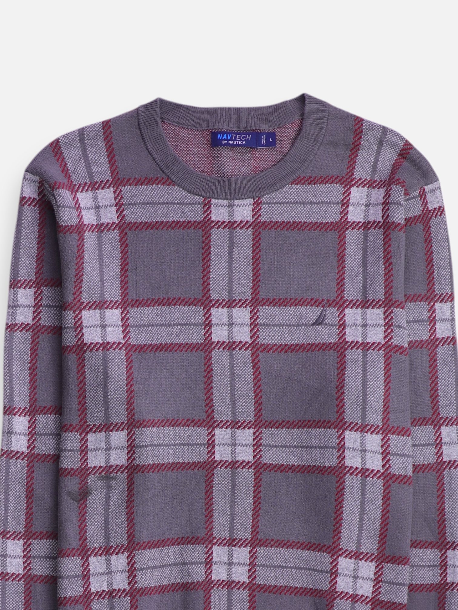 Nautica Sueter Knit Casual - Hombre - Large