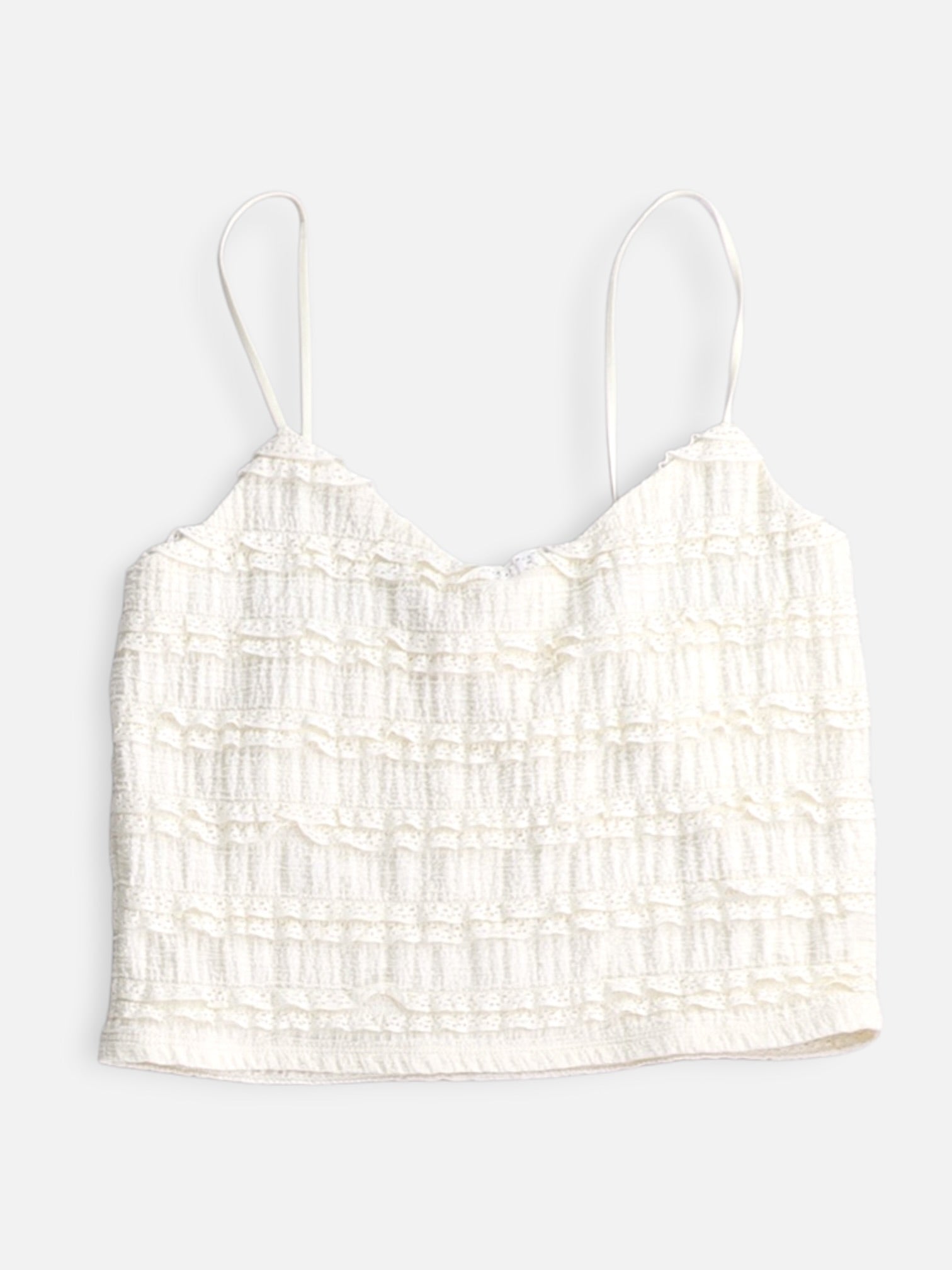 Blusa Crop Top - Mujer - Small